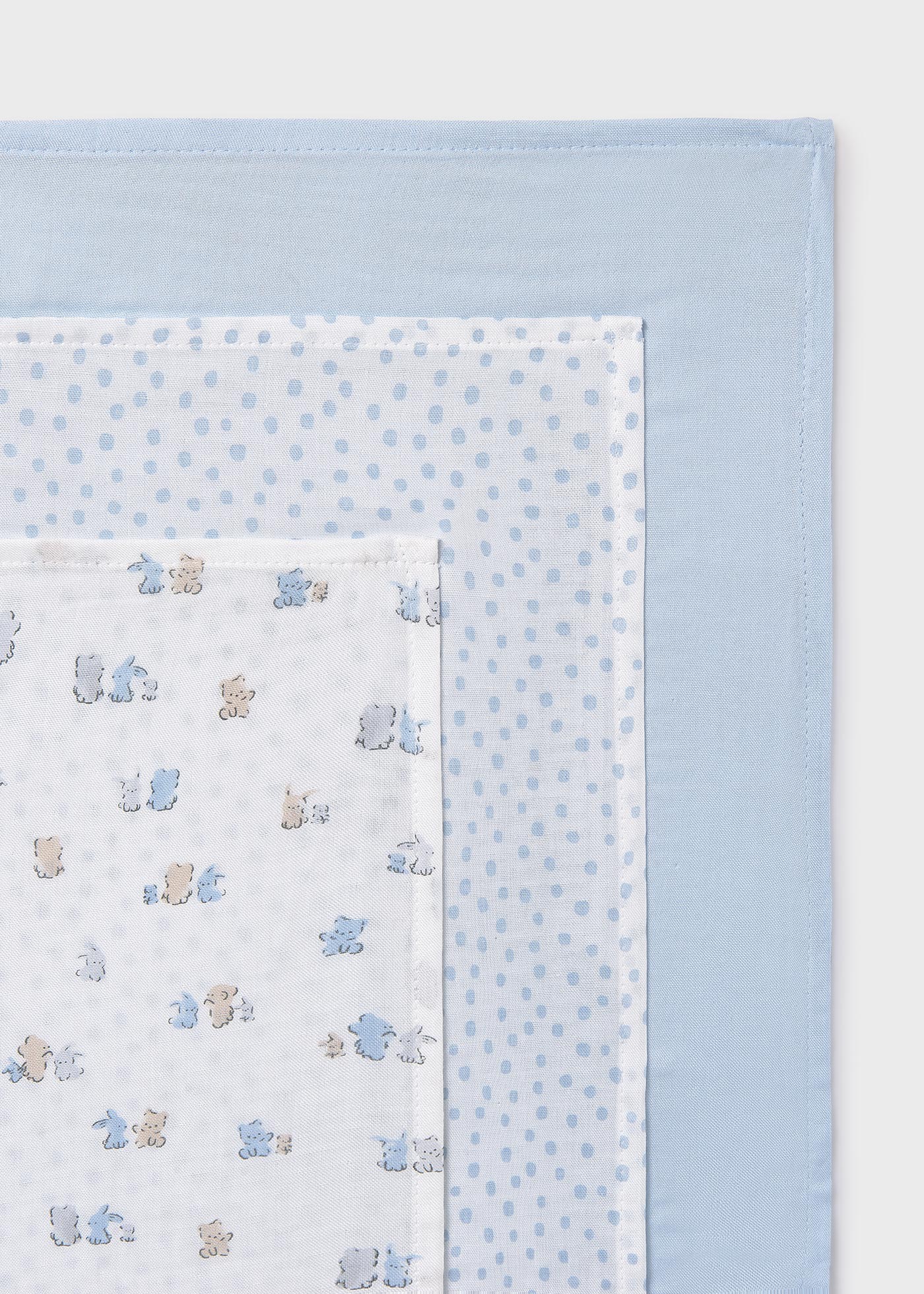 Lot de 3 draps bébé