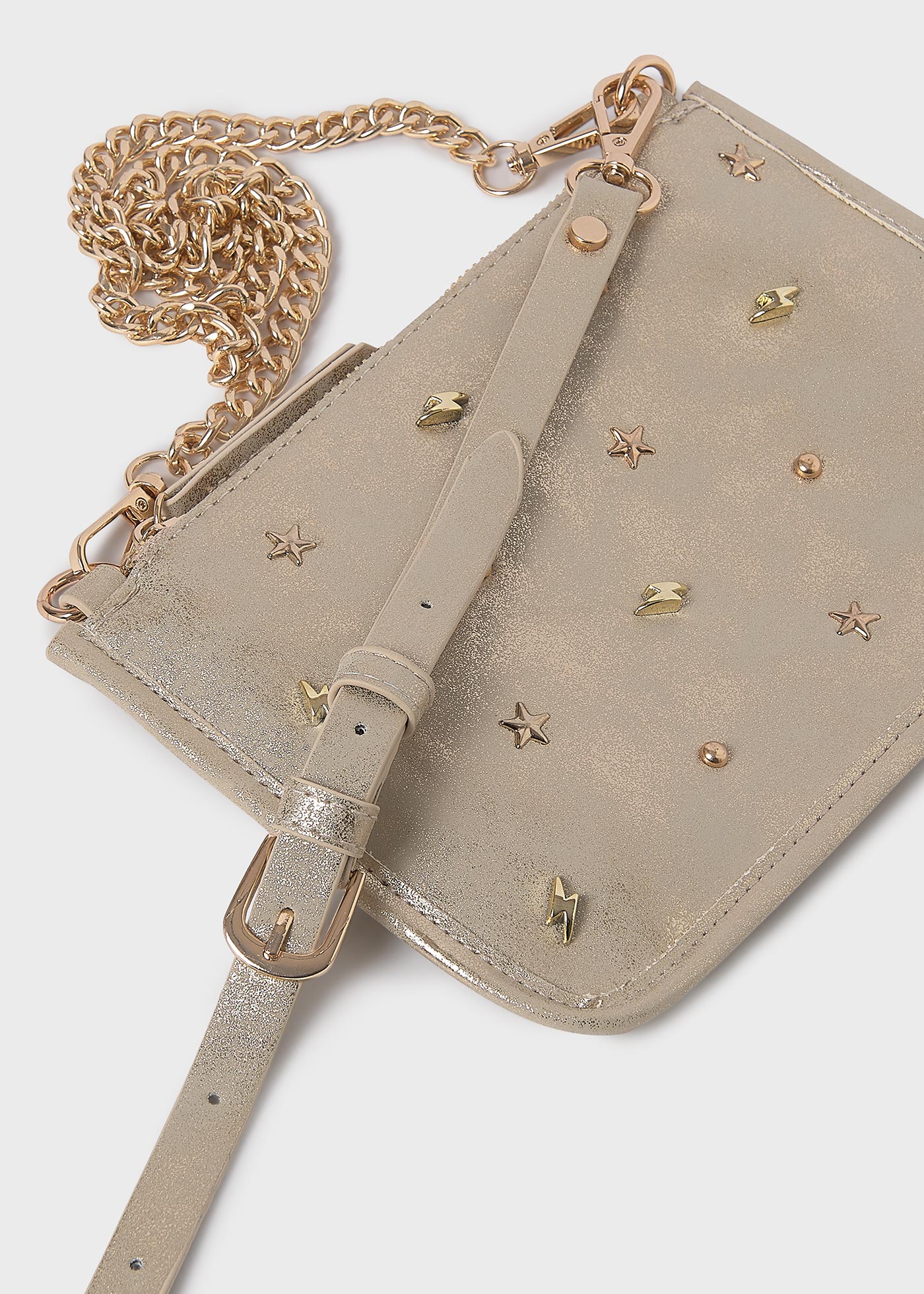 Borsa metallizzata ragazza