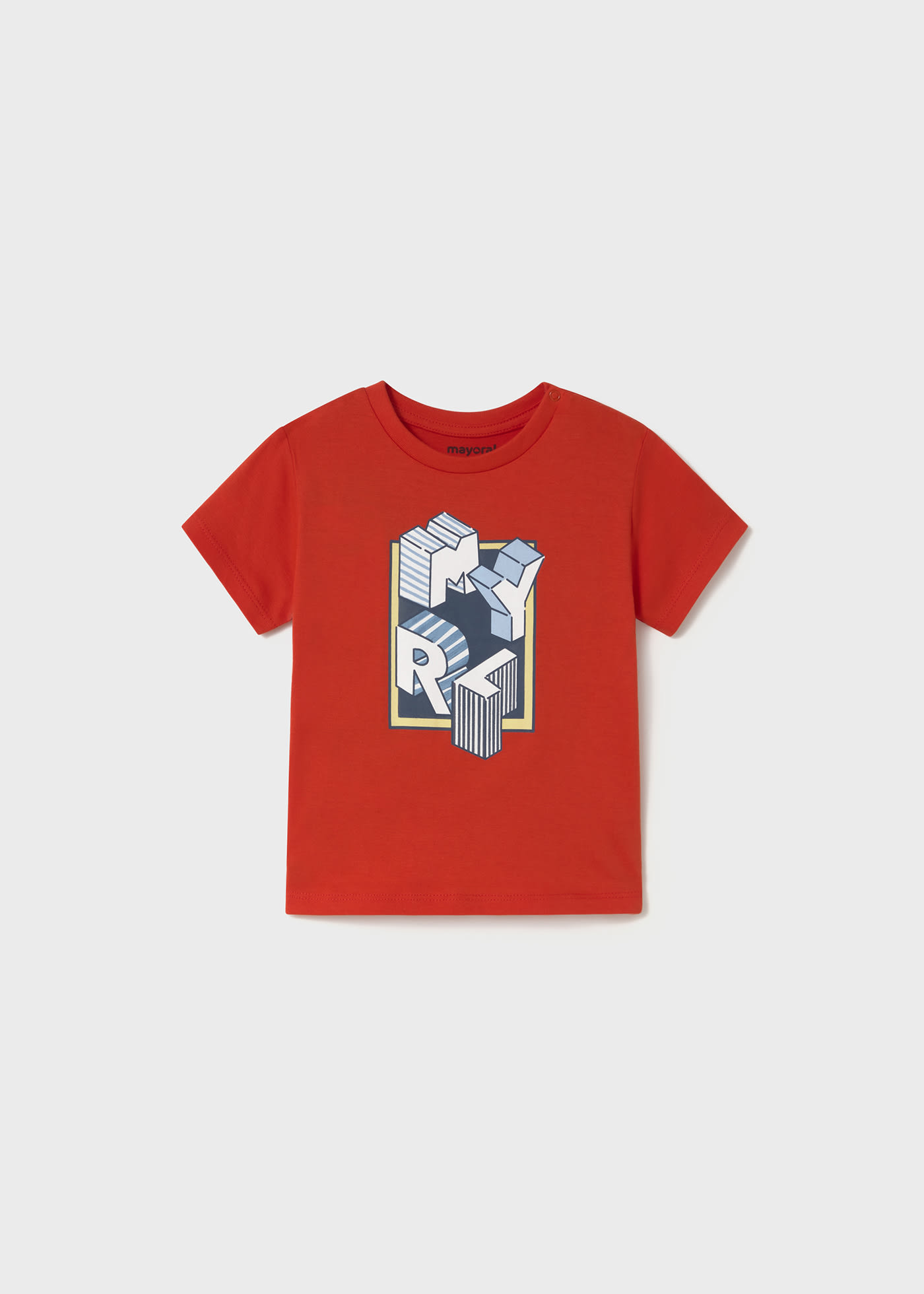 T-Shirt basic Buchstaben Baby