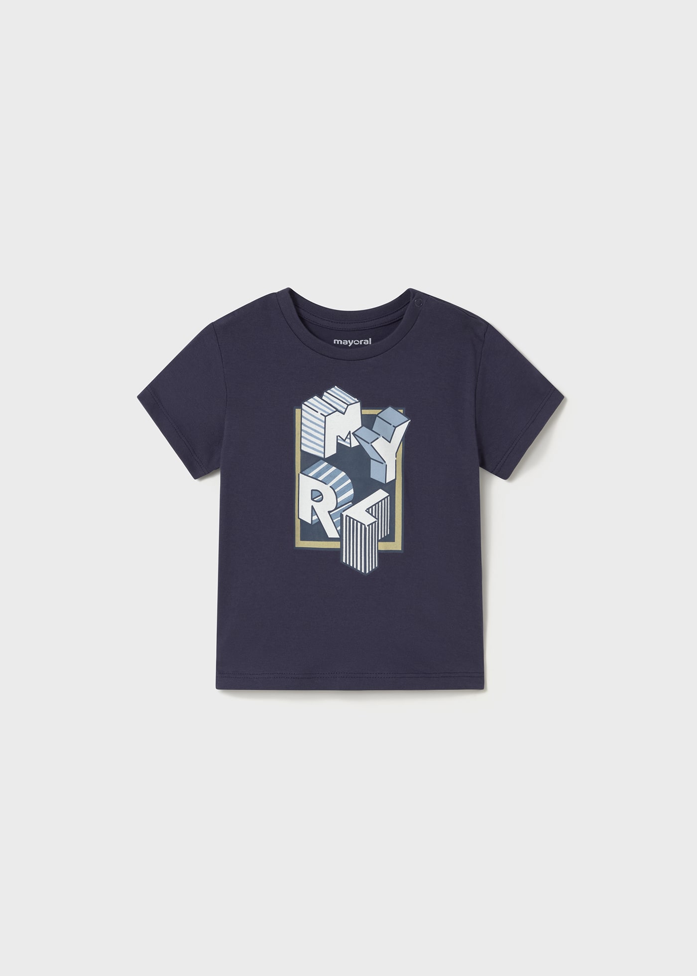 Tricou basic litere bebe
