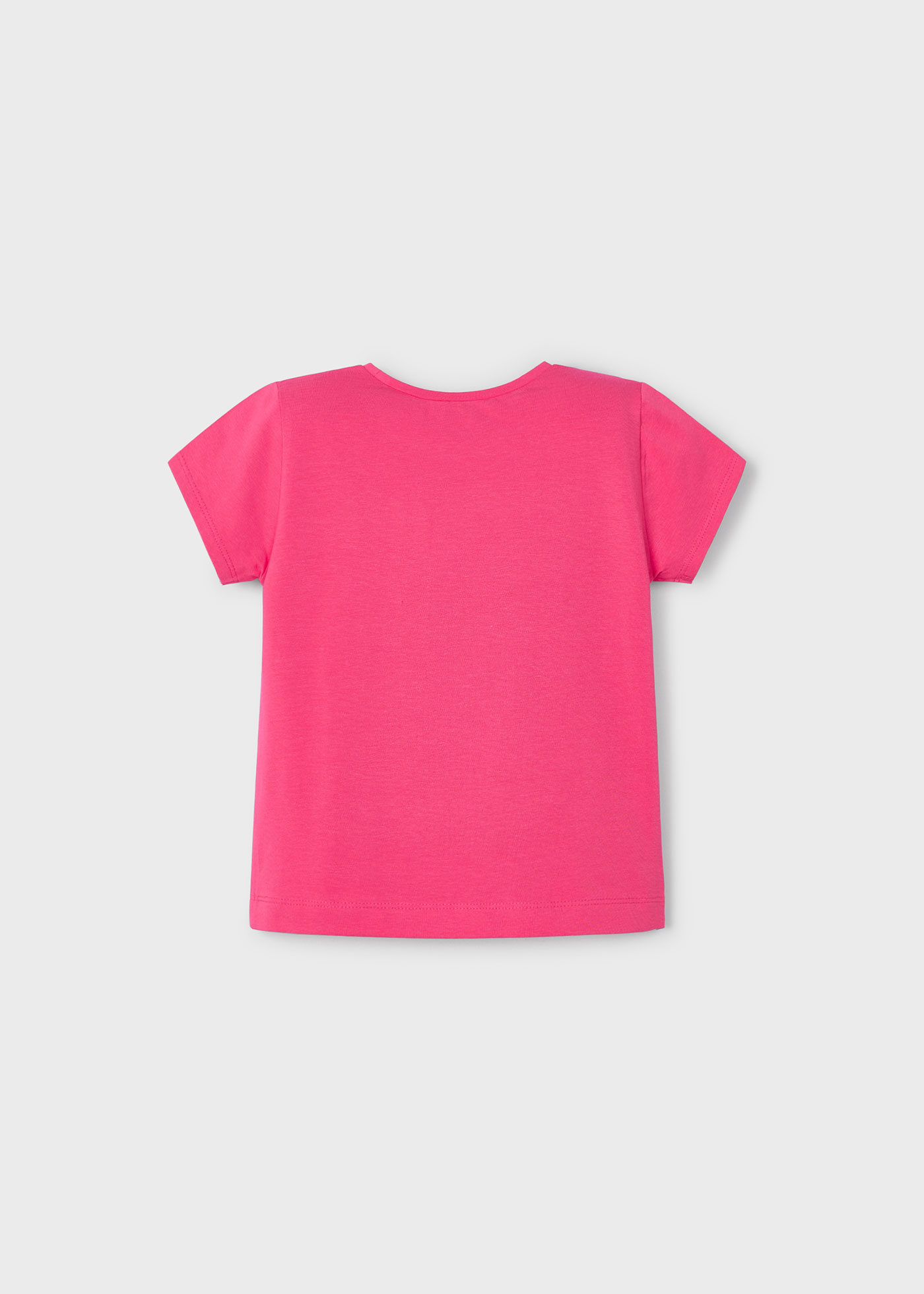Camisola básica flores menina