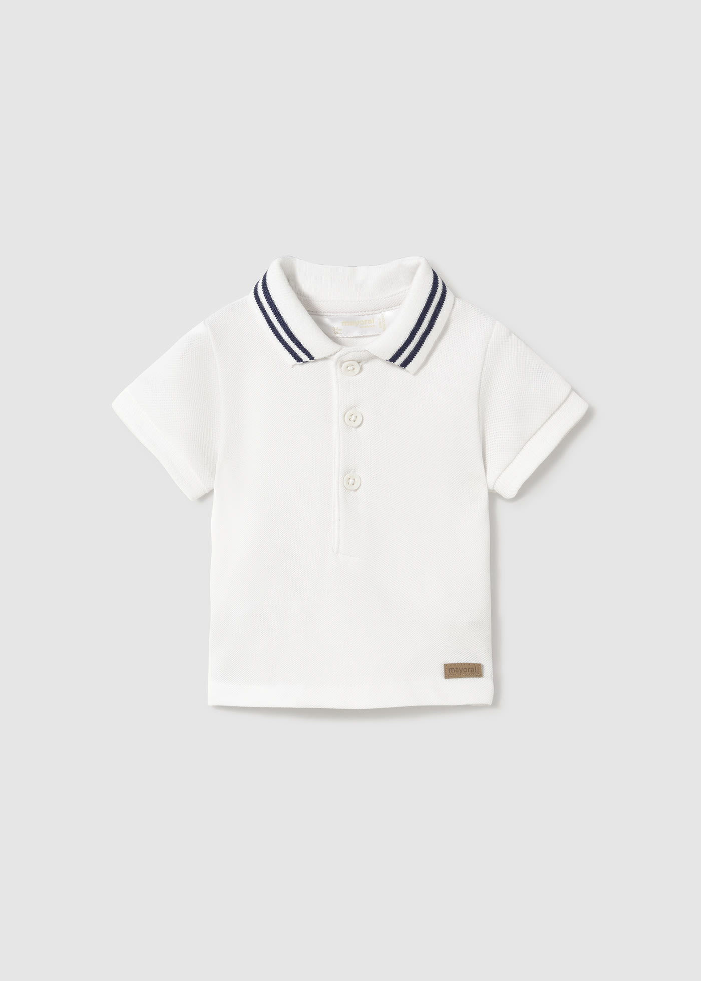 Newborn Pique Polo Shirt