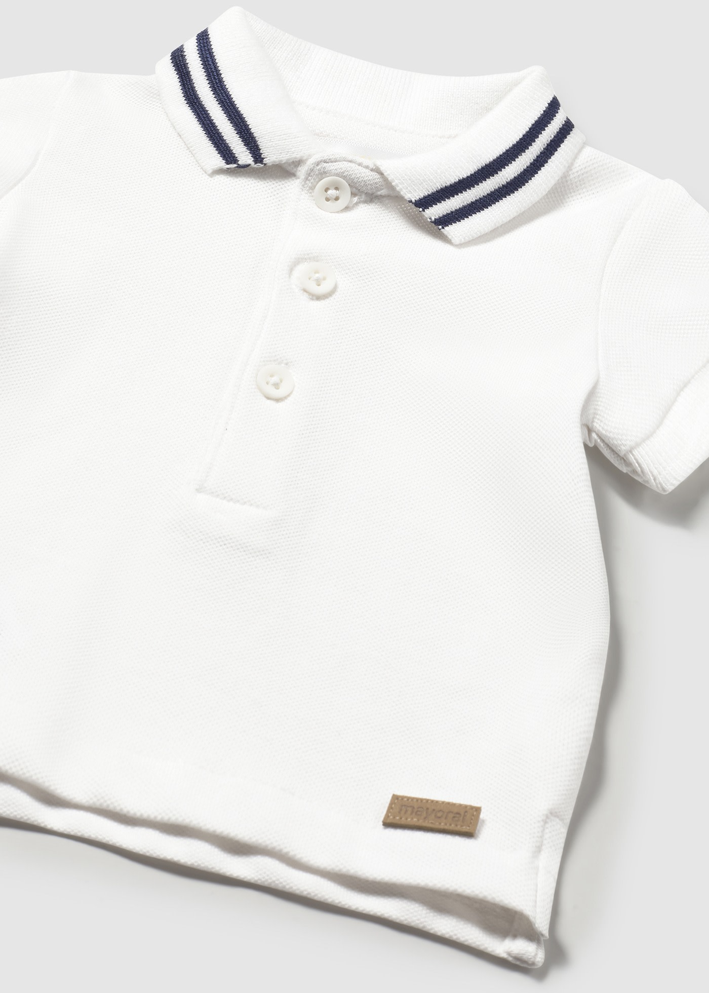 Newborn Pique Polo Shirt