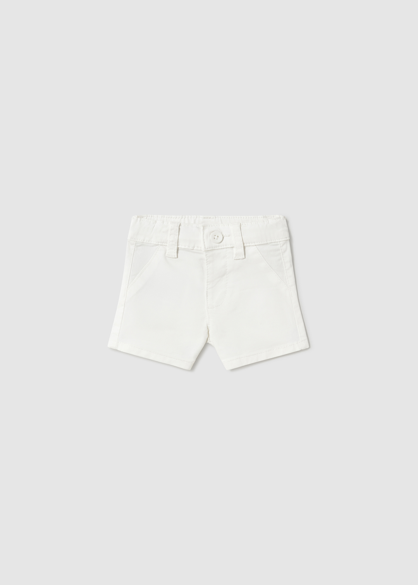 Newborn twill shorts