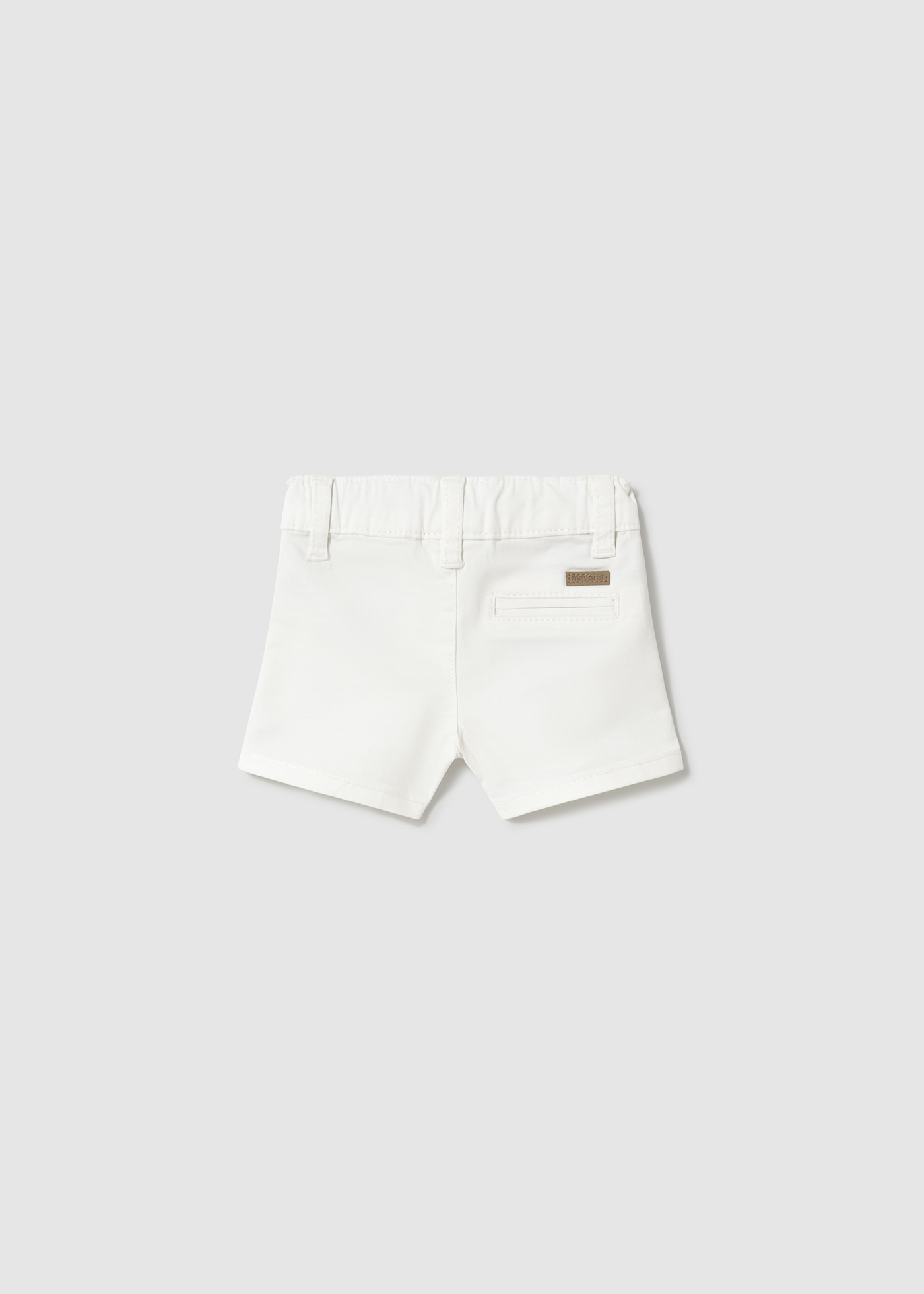 Newborn twill shorts