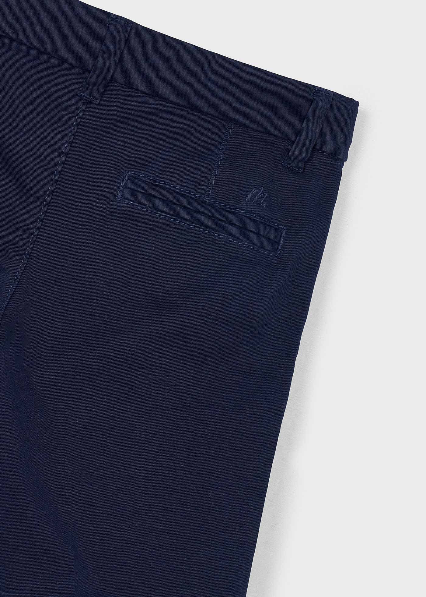Mayoral Bermuda Chino Twill Basico Per Bambini E Ragazzi