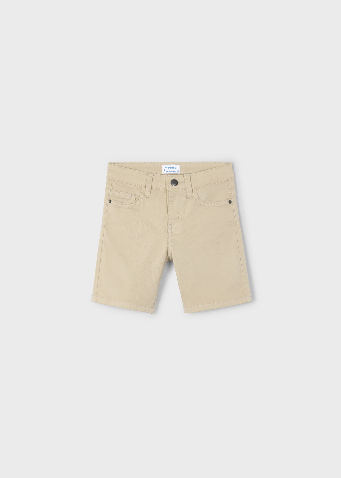 Bermuda twill basico bambino