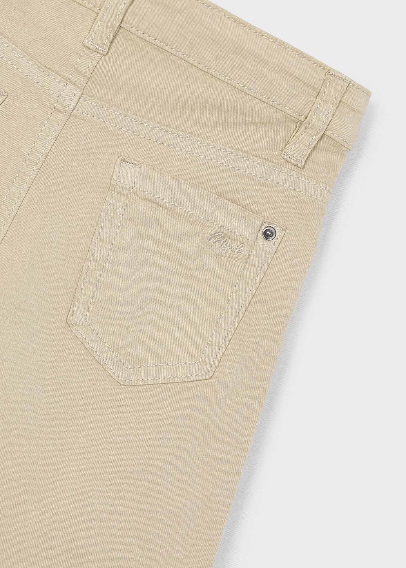 Bermuda twill basico bambino