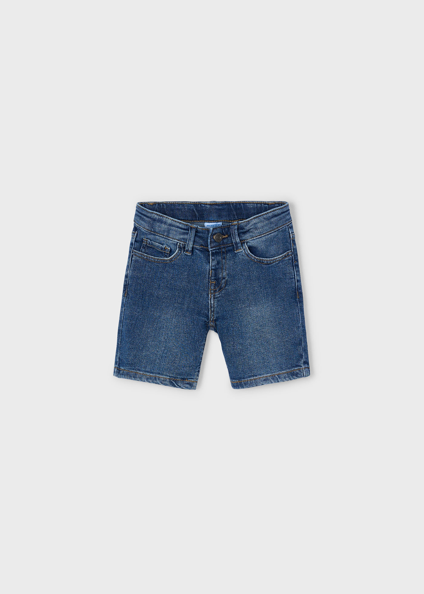 Bermudy jeansowe basic dla chłopca