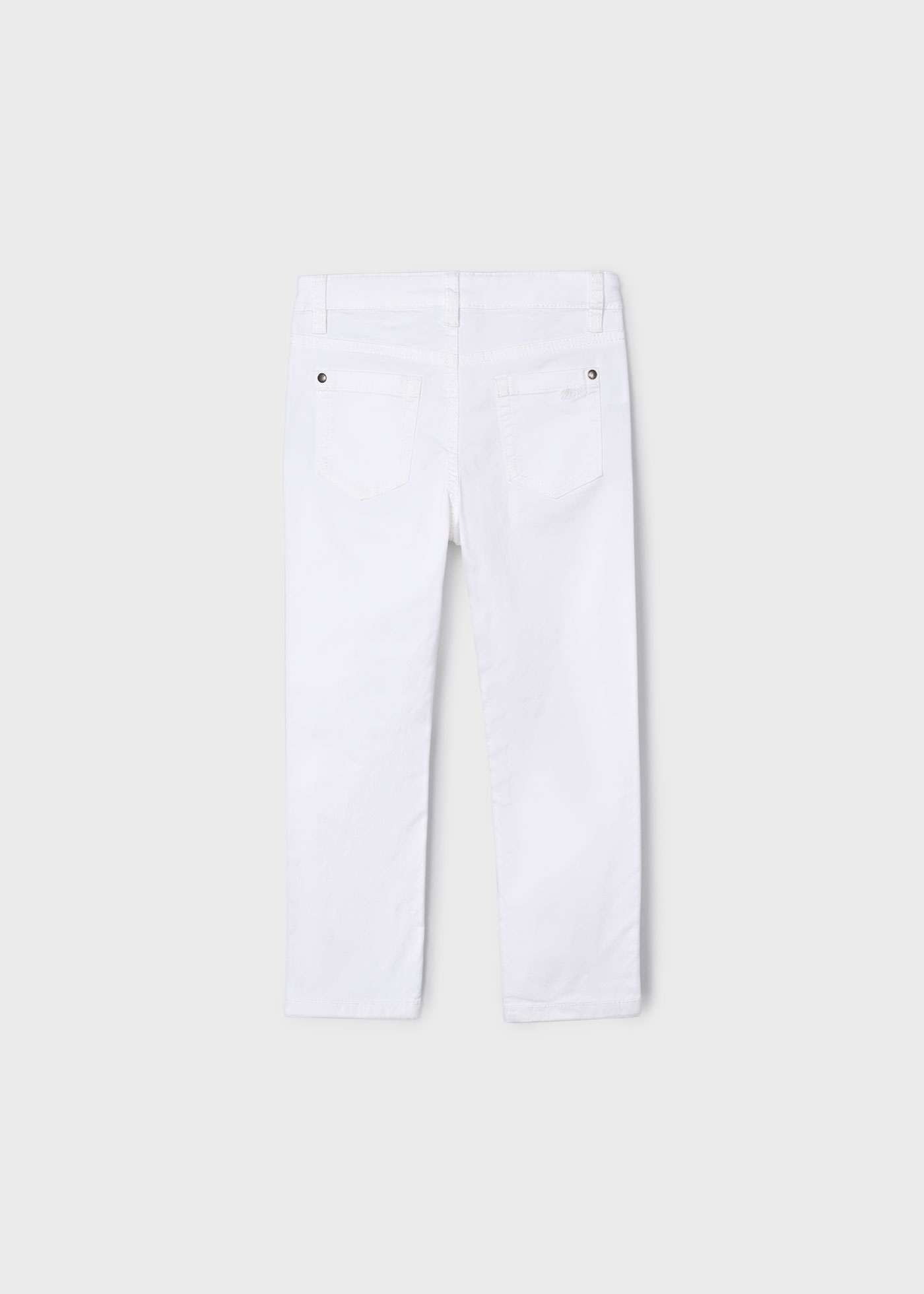 Pantalon ajusté basique garçon