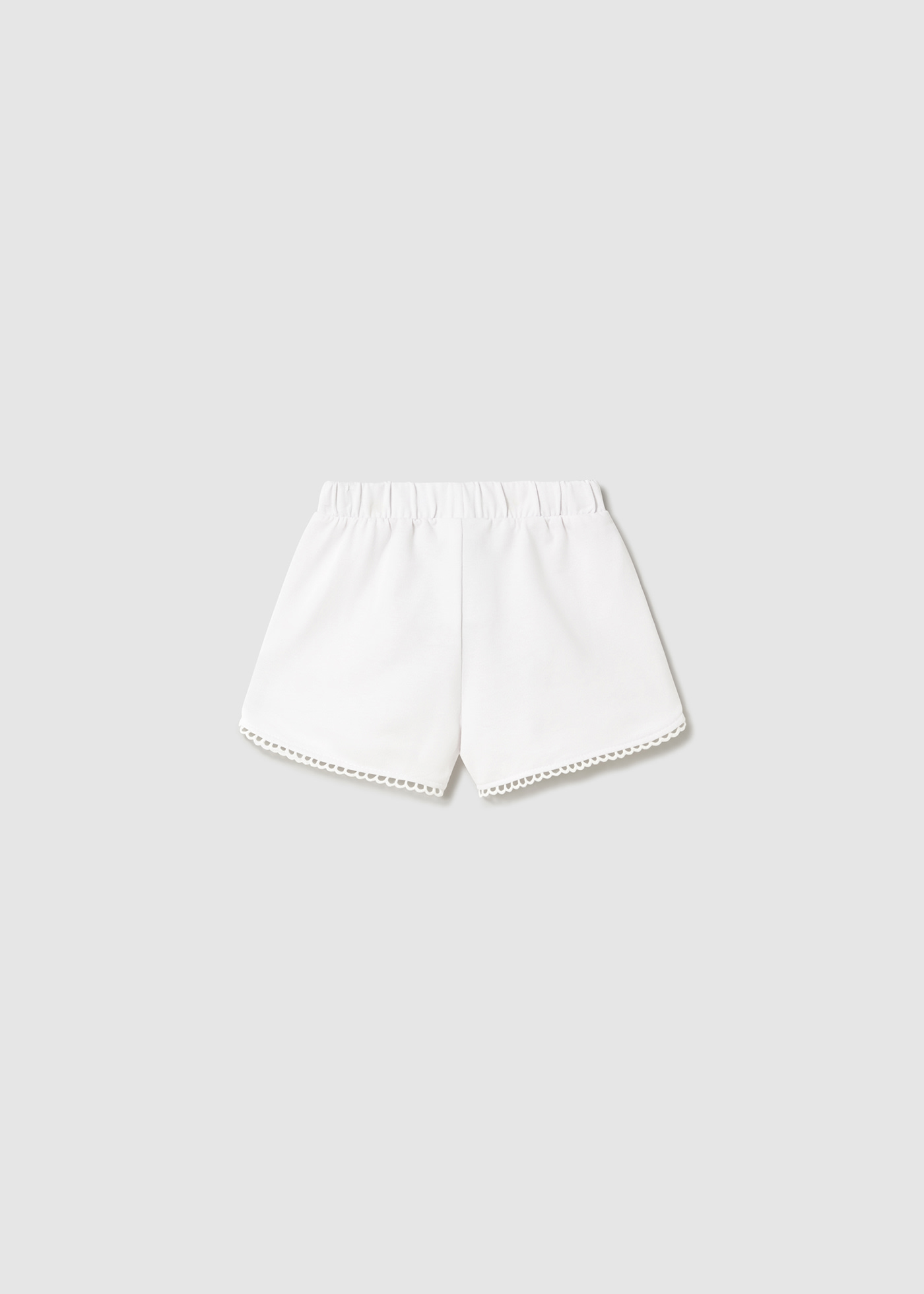 Pantaloni basic scurti bebe