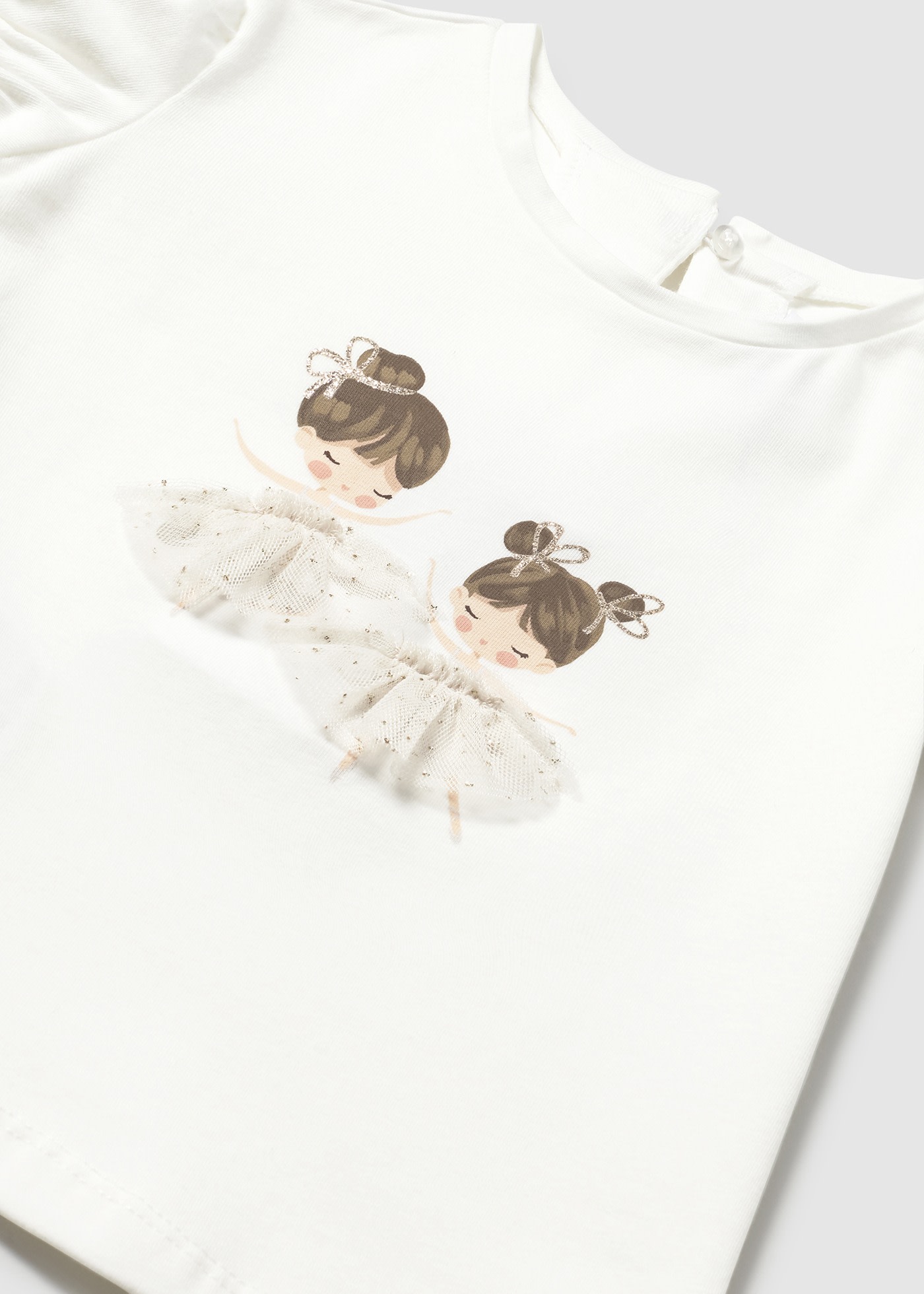 Baby ballerina print top