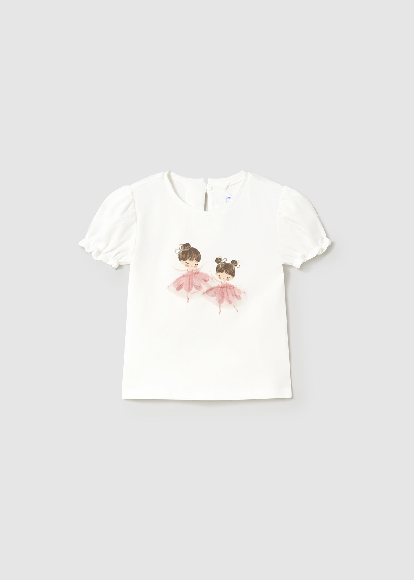 Baby ballerina print top