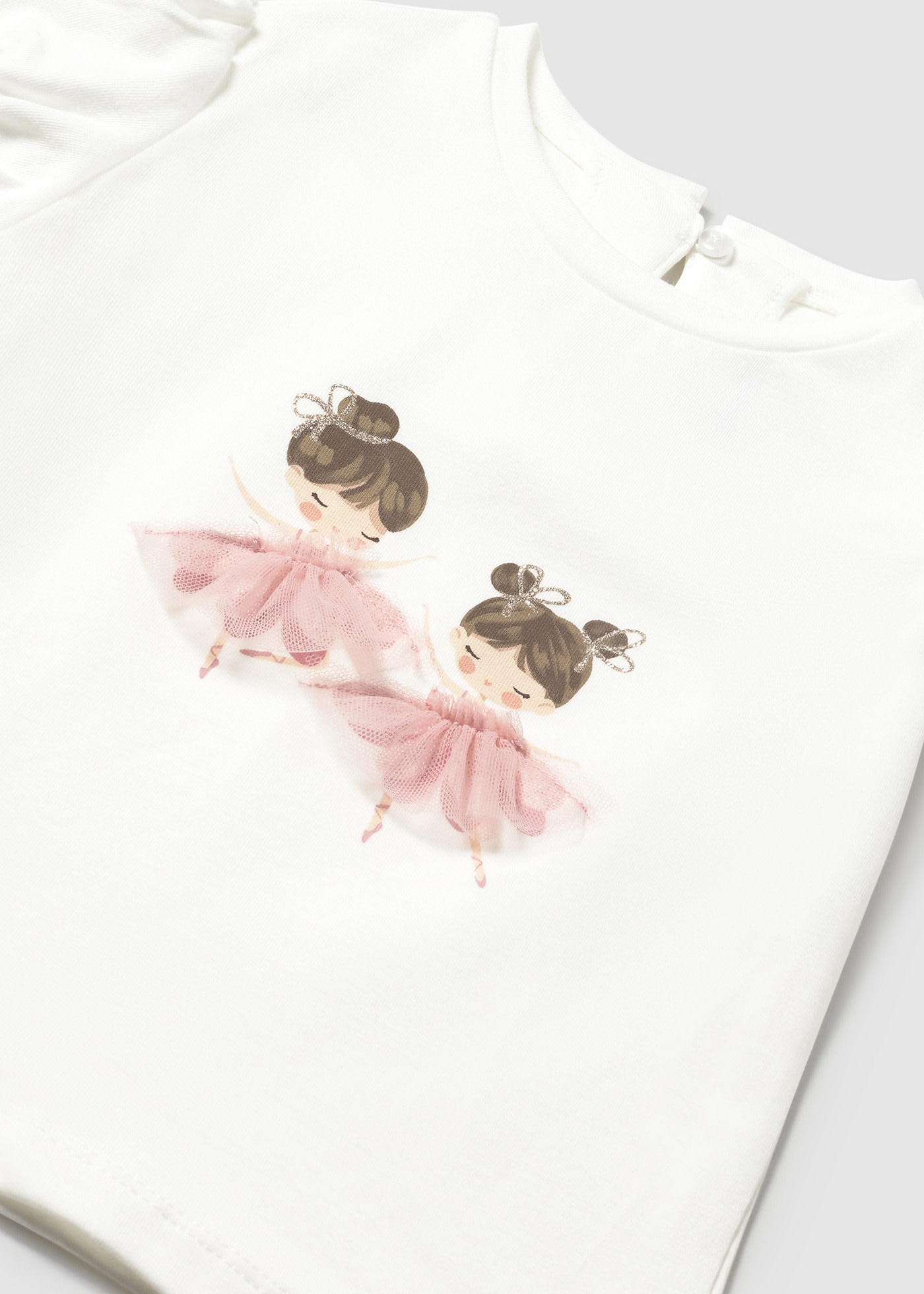 Baby ballerina print top