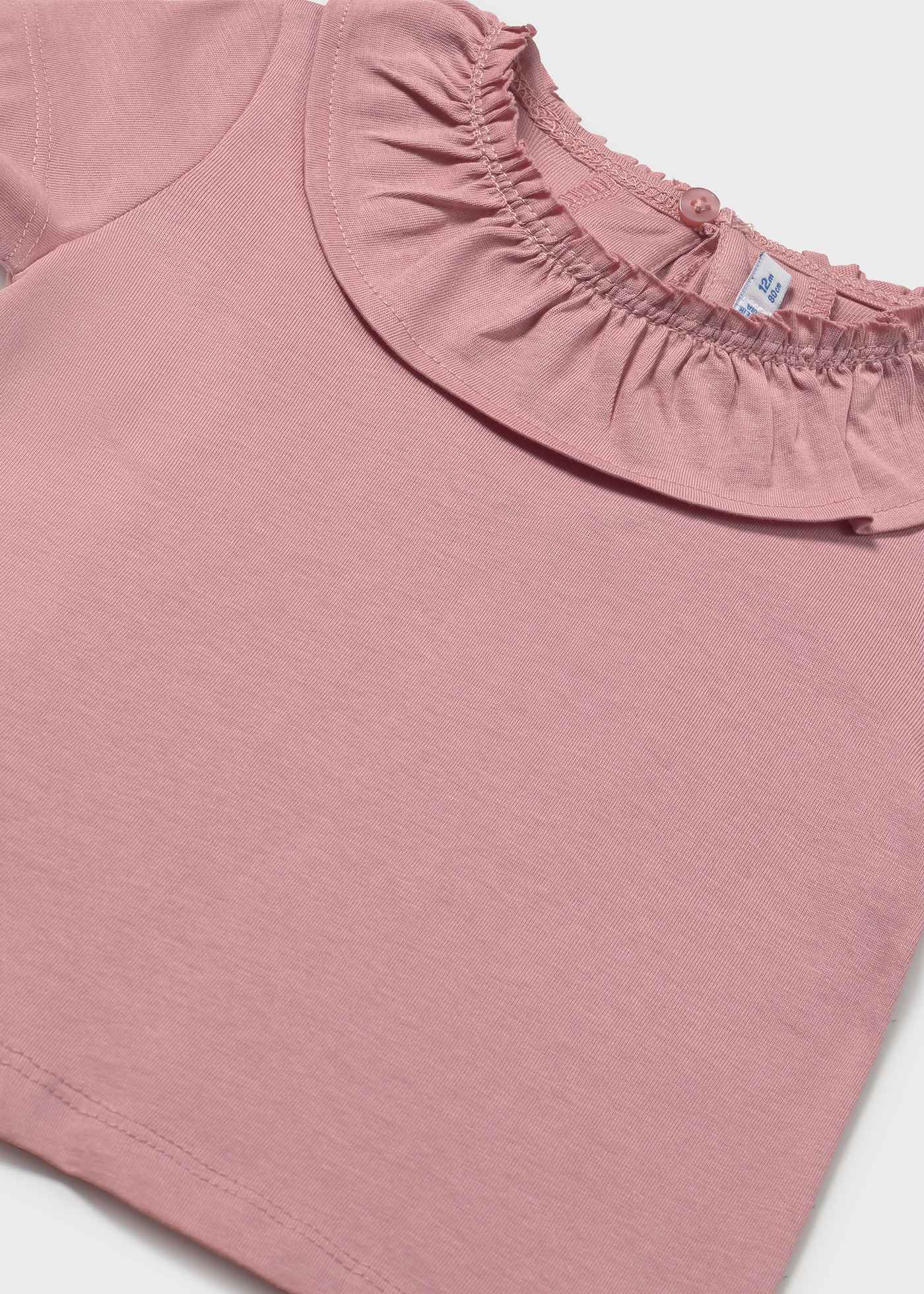 Baby ruffle neck t-shirt