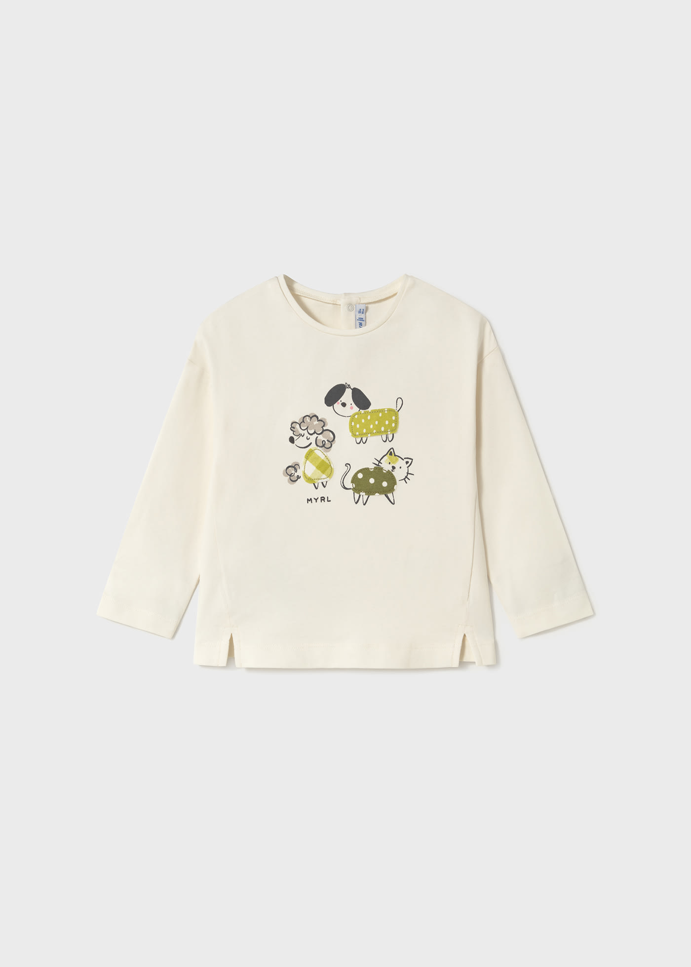 Camisola manga comprida bebé