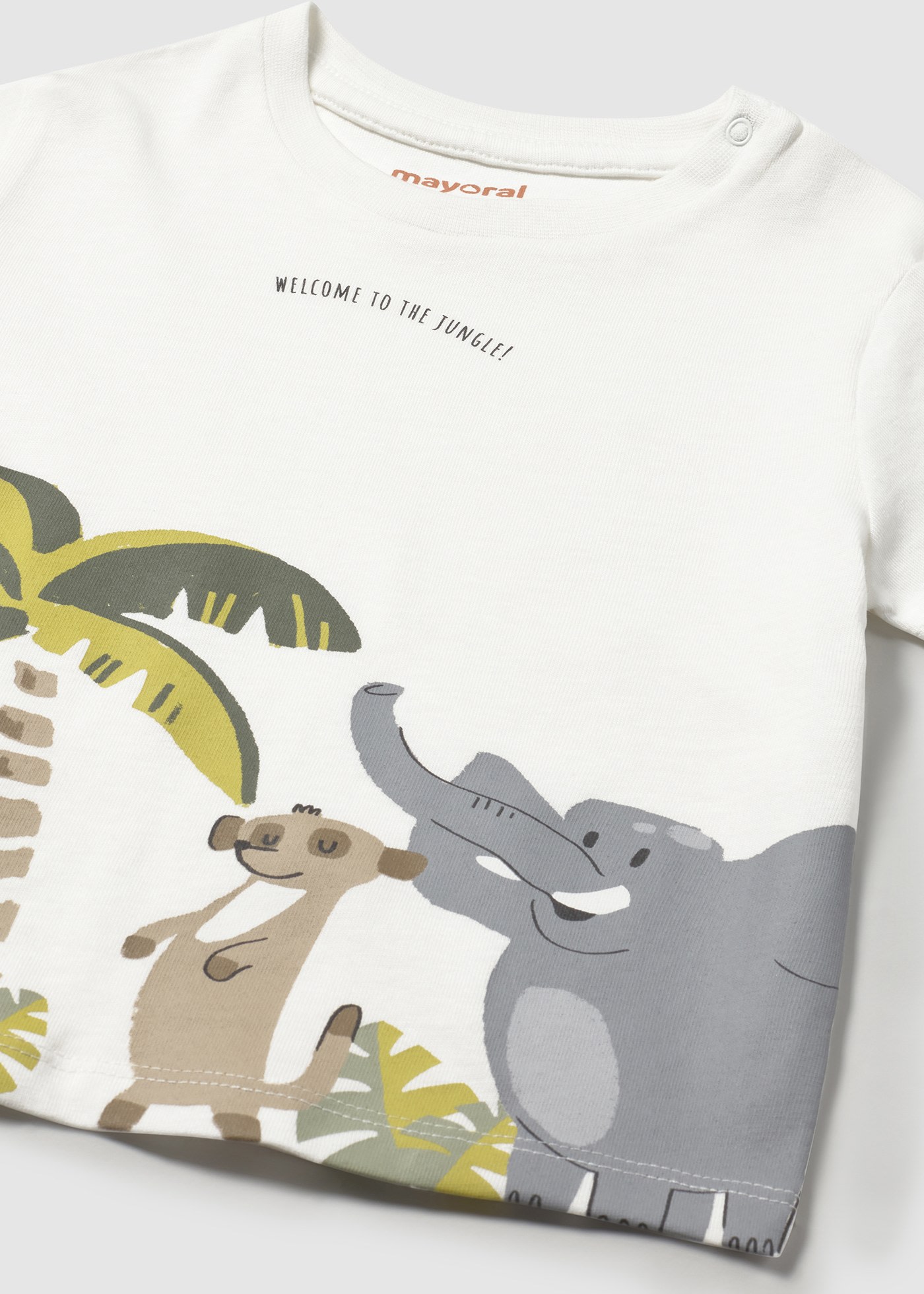 Camiseta jungla bebé