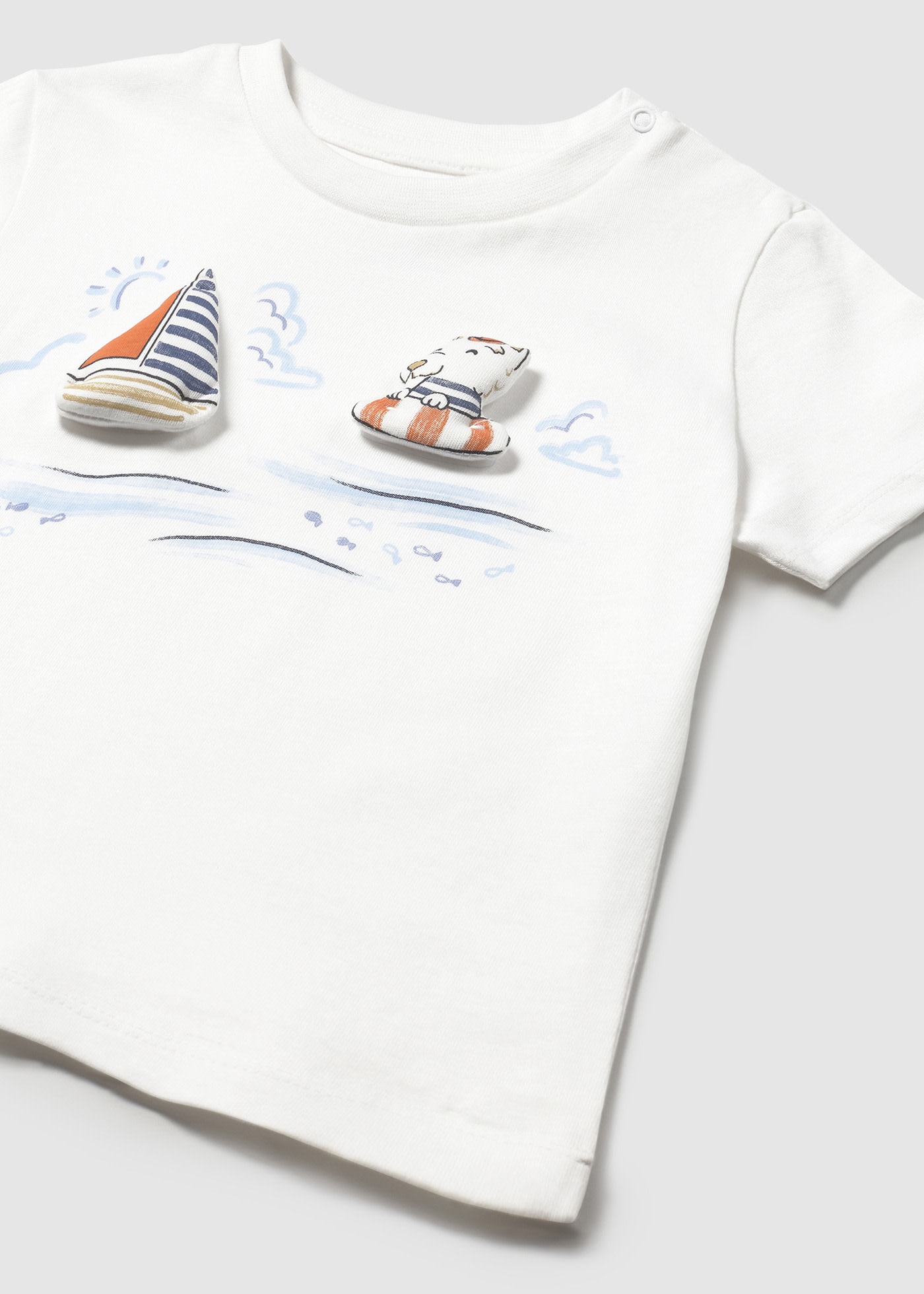 T-shirt voilier bébé