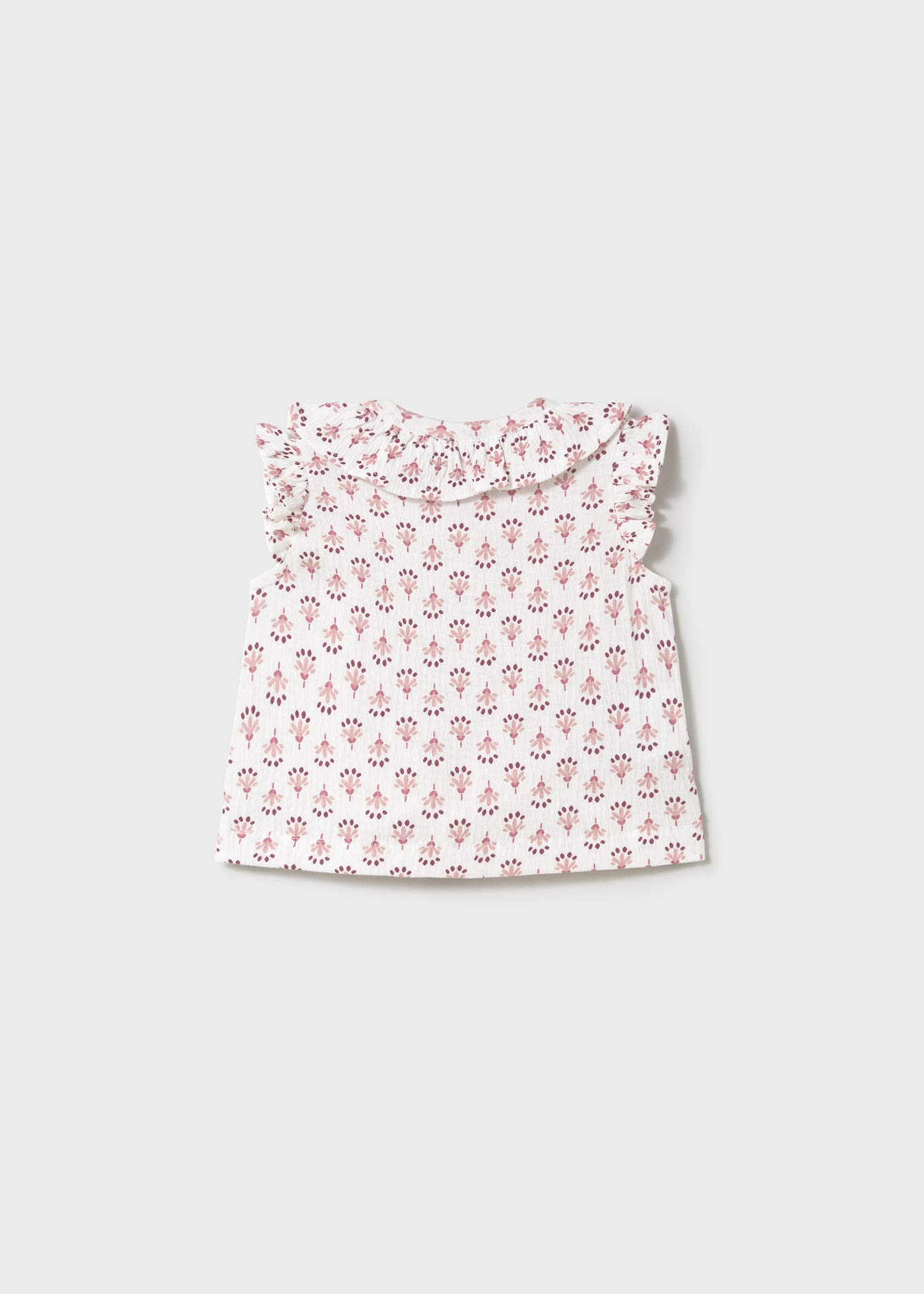 Baby print bambula blouse