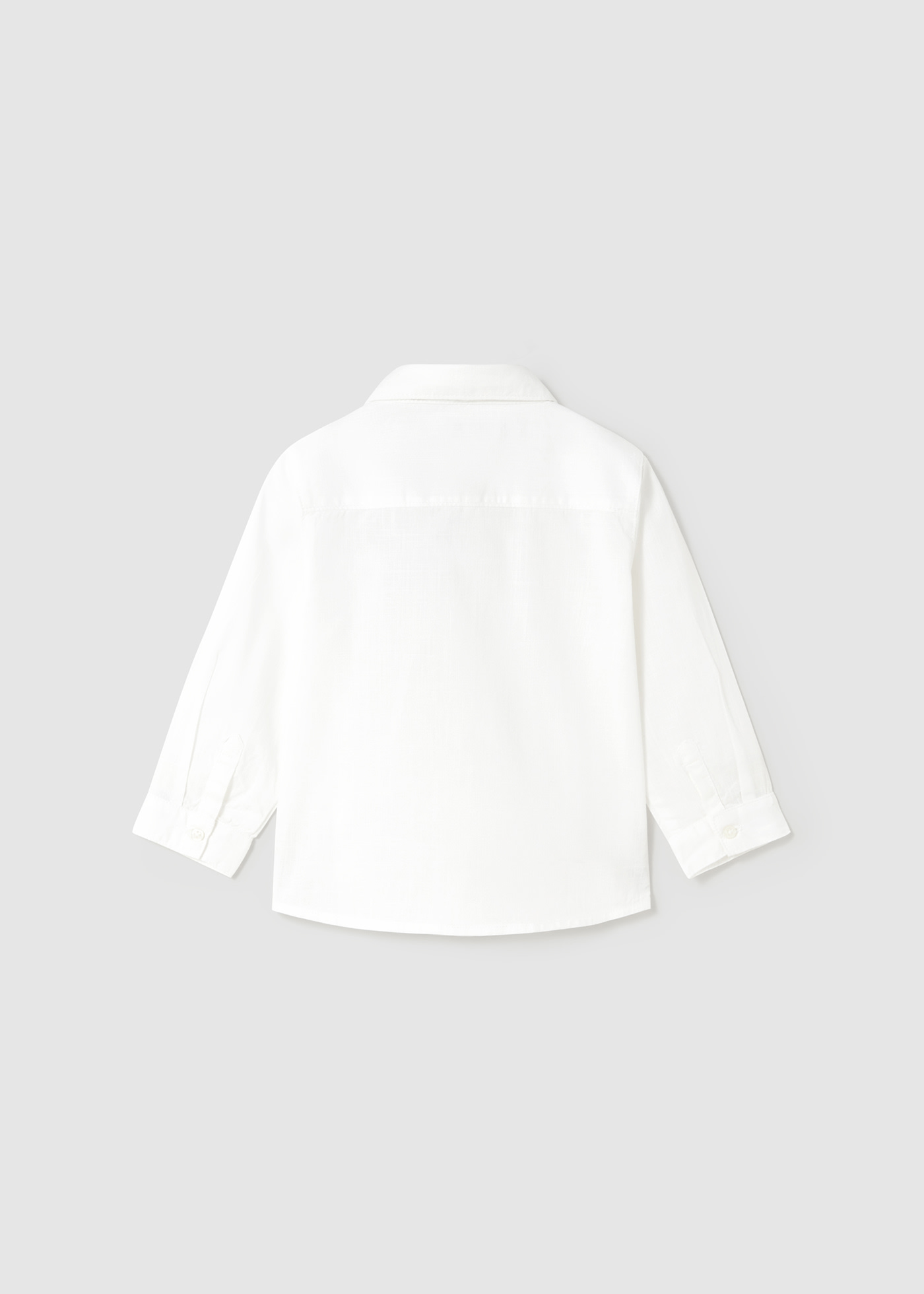 Camicia manica lunga con papillon neonato