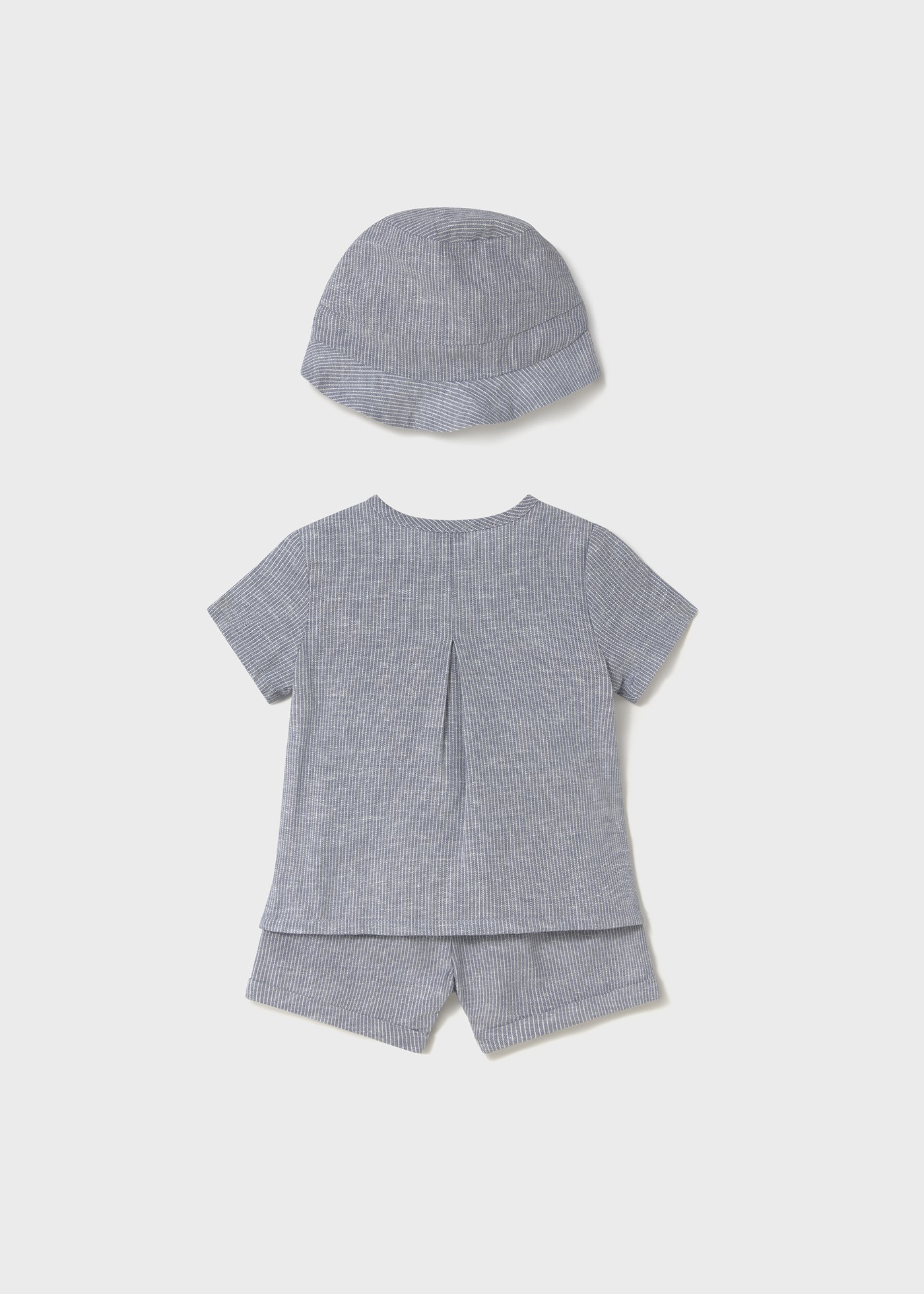 Completo 3 pezzi righe neonato