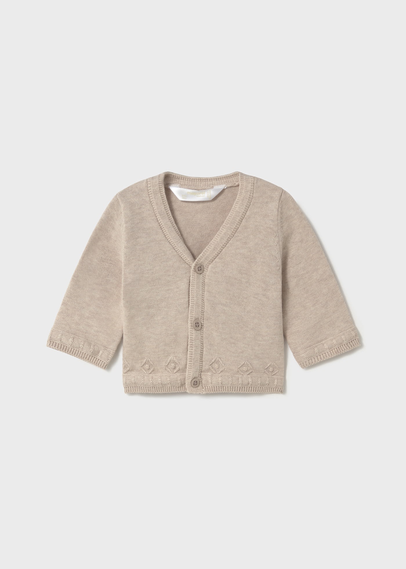 Jacheta tip cardigan nou-nascut