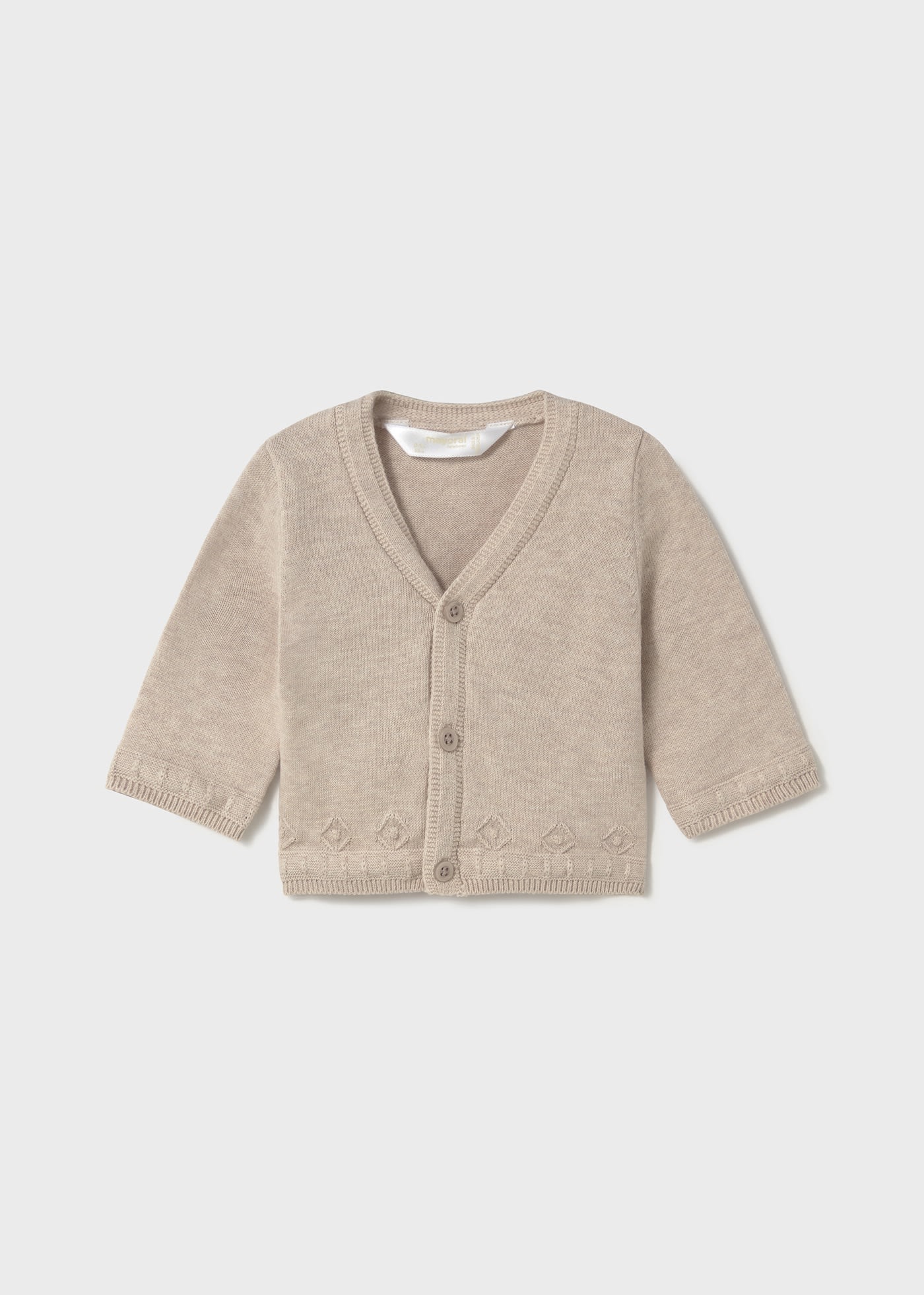 Newborn boy v-neck cardigan