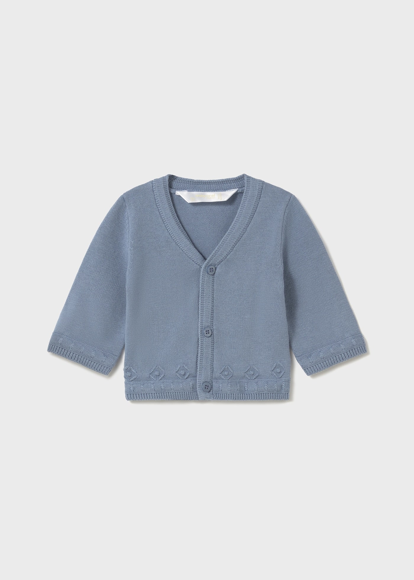 Newborn boy v-neck cardigan