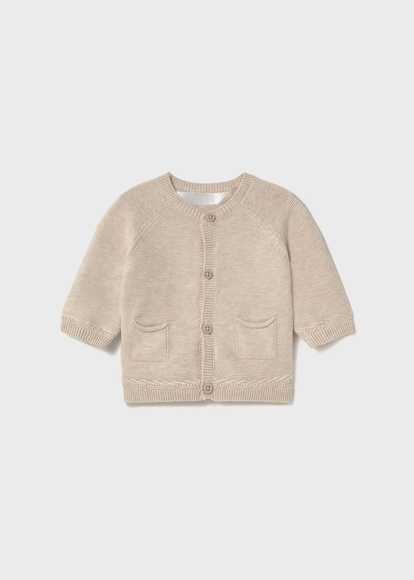 Newborn boy tricot cardigan