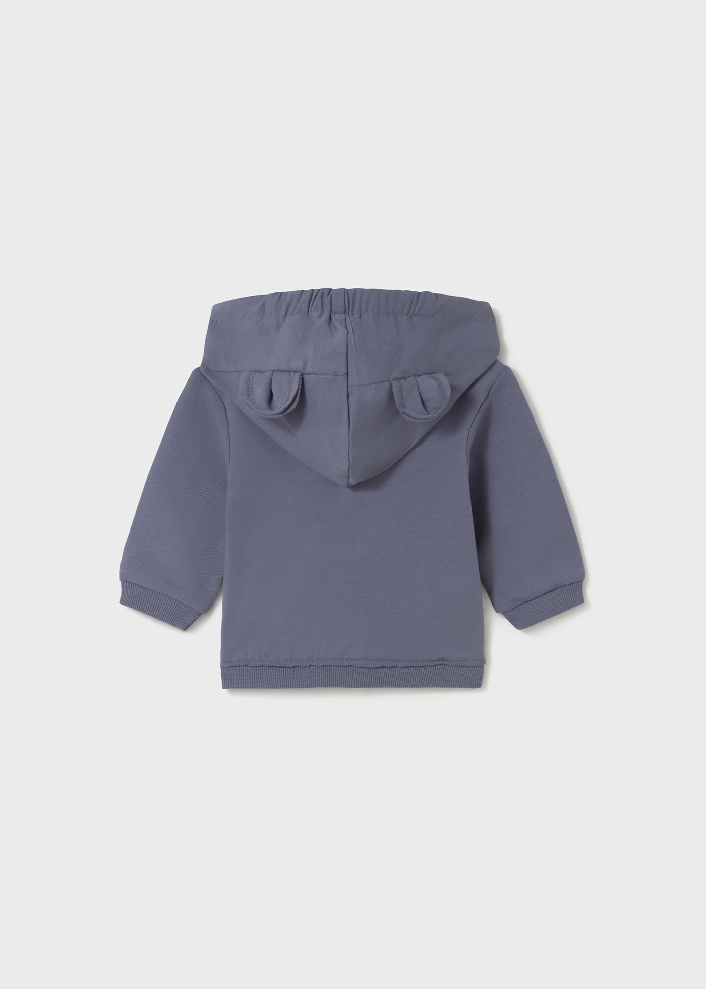 Bluza z uszkami na suwak dla maluszka
