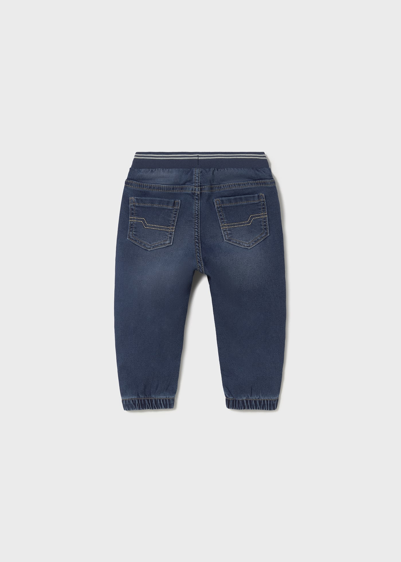 Baby jeans with adjustable waist