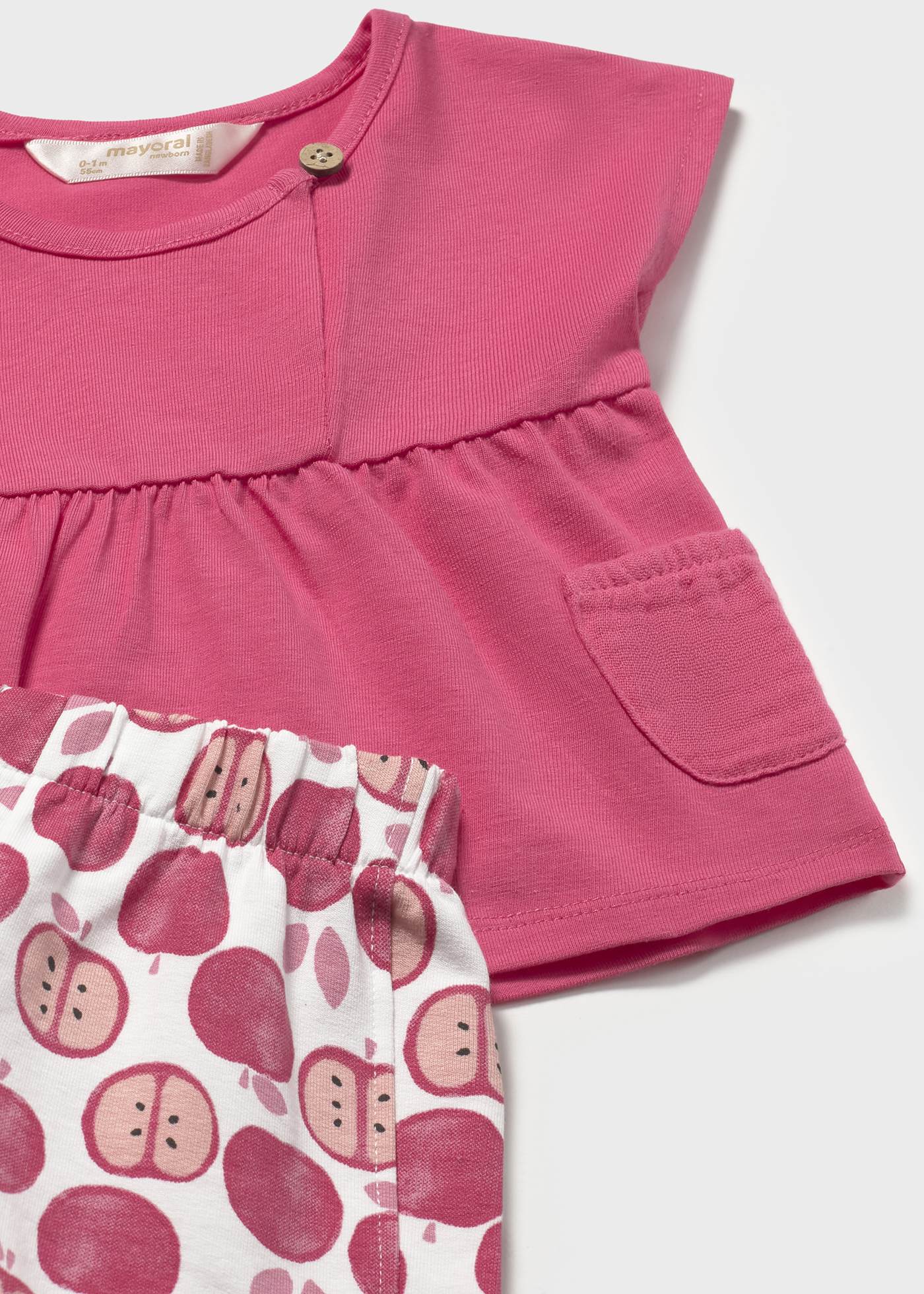 Newborn girl 4 piece print set
