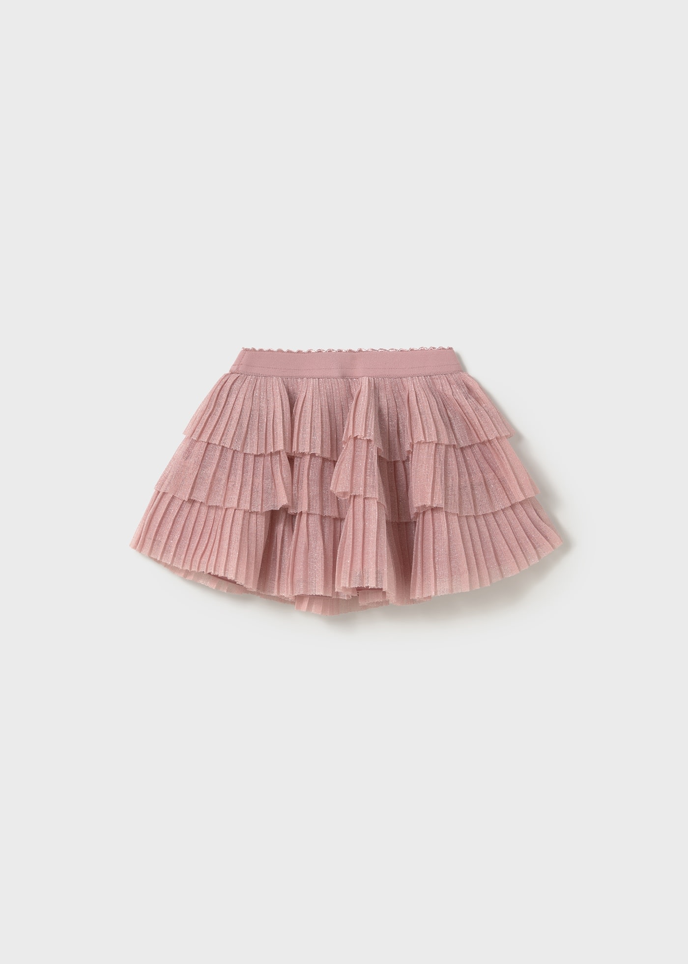 Baby pleated tulle skirt