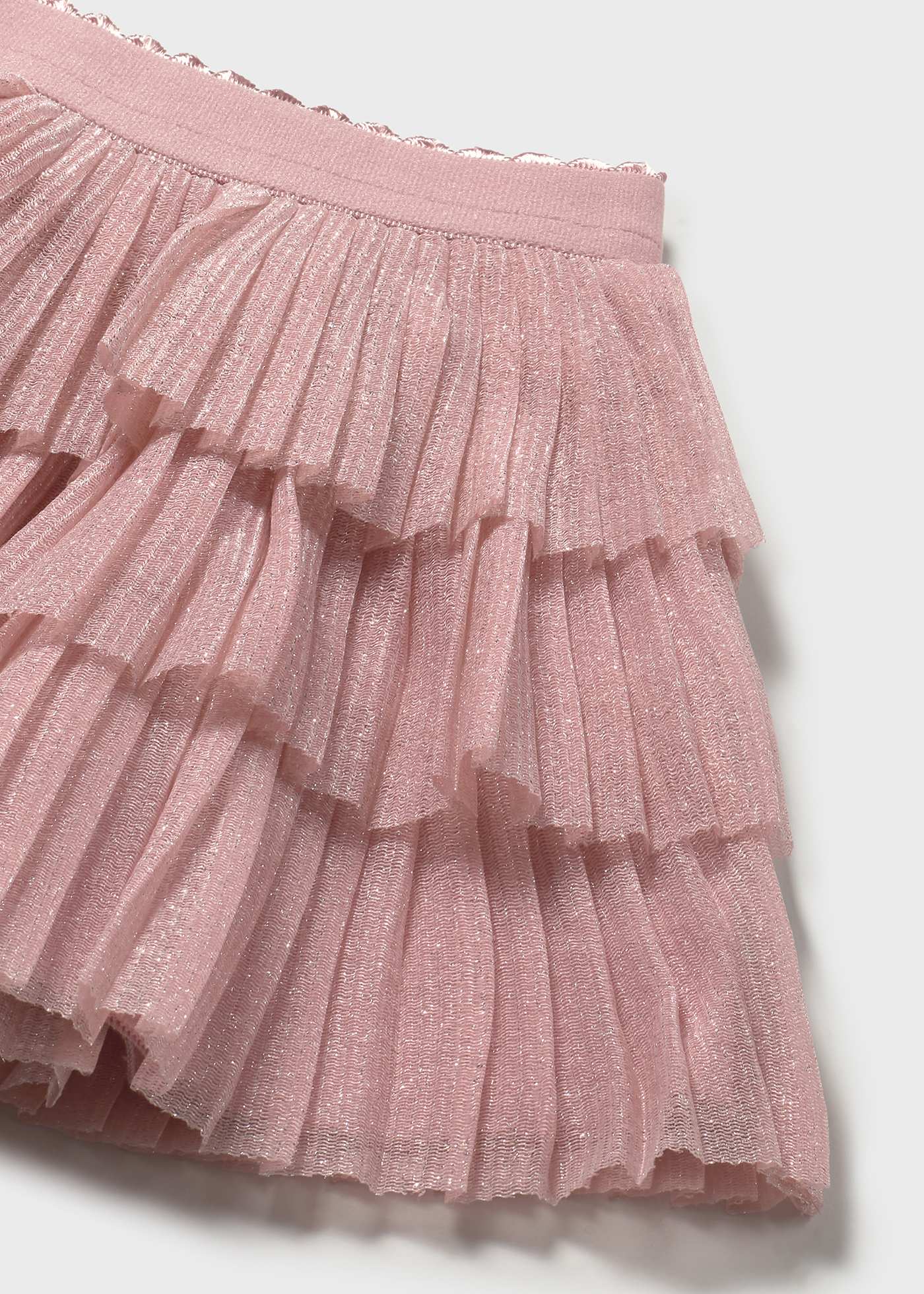 Baby pleated tulle skirt