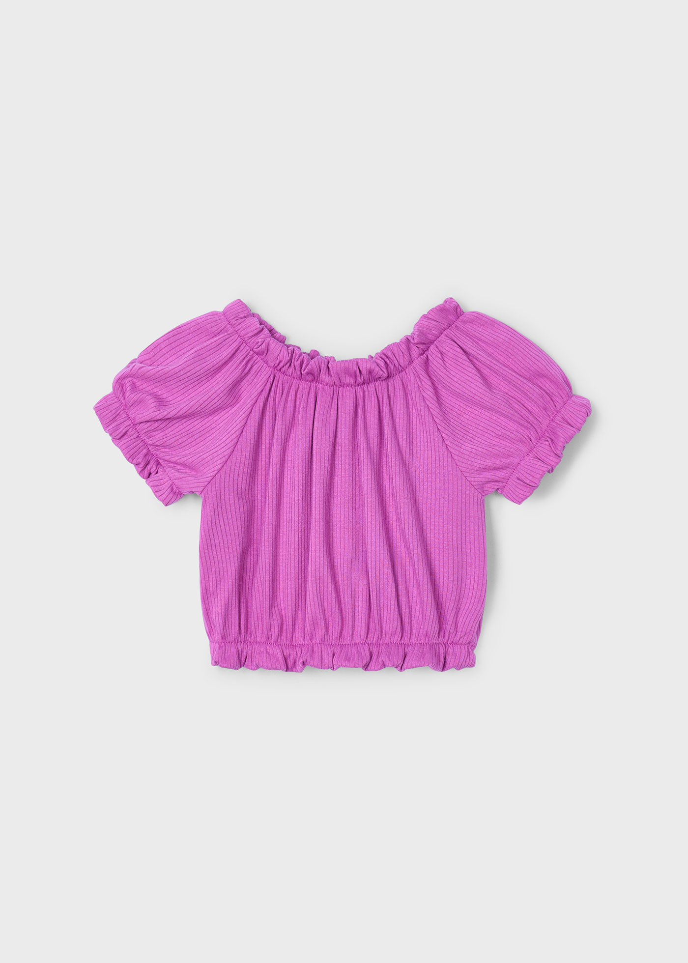 Girl Ribbed T-Shirt