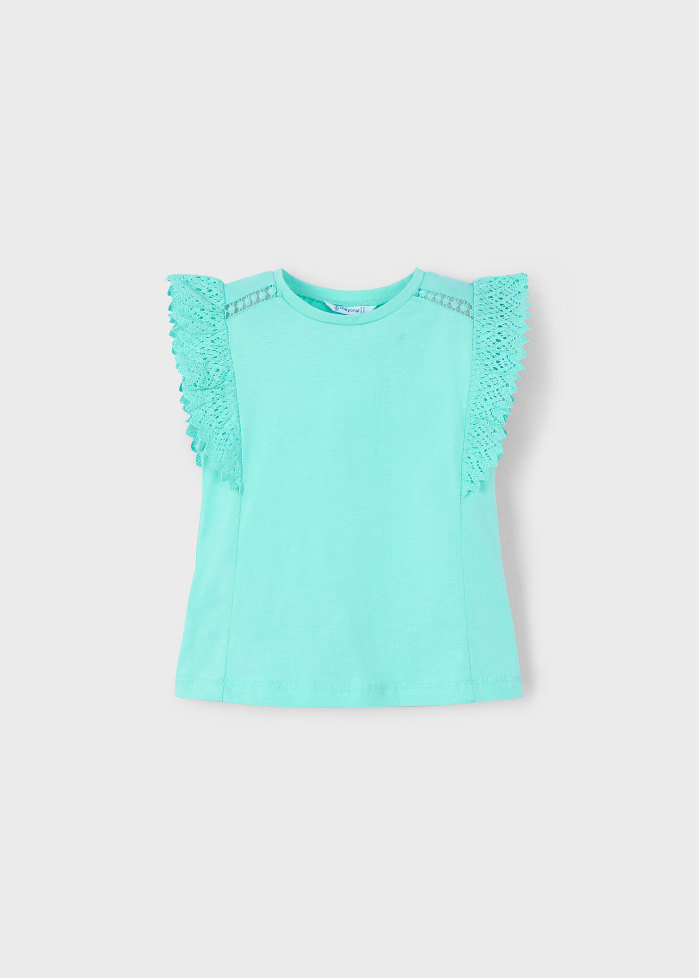 Girl crochet detail top