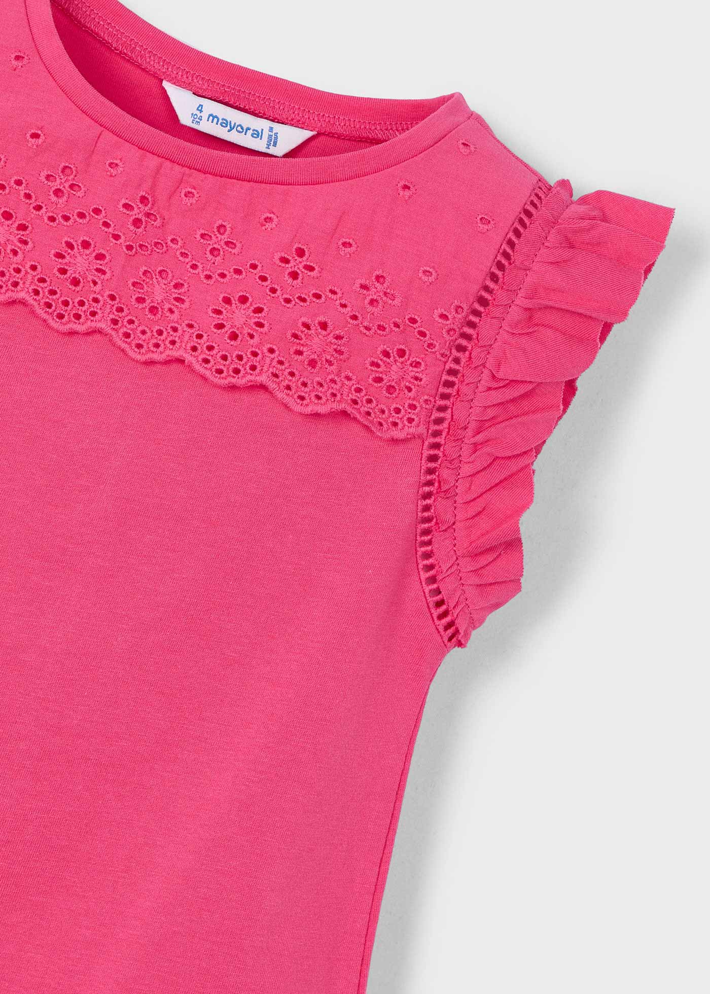 Tricou perforatii fetita