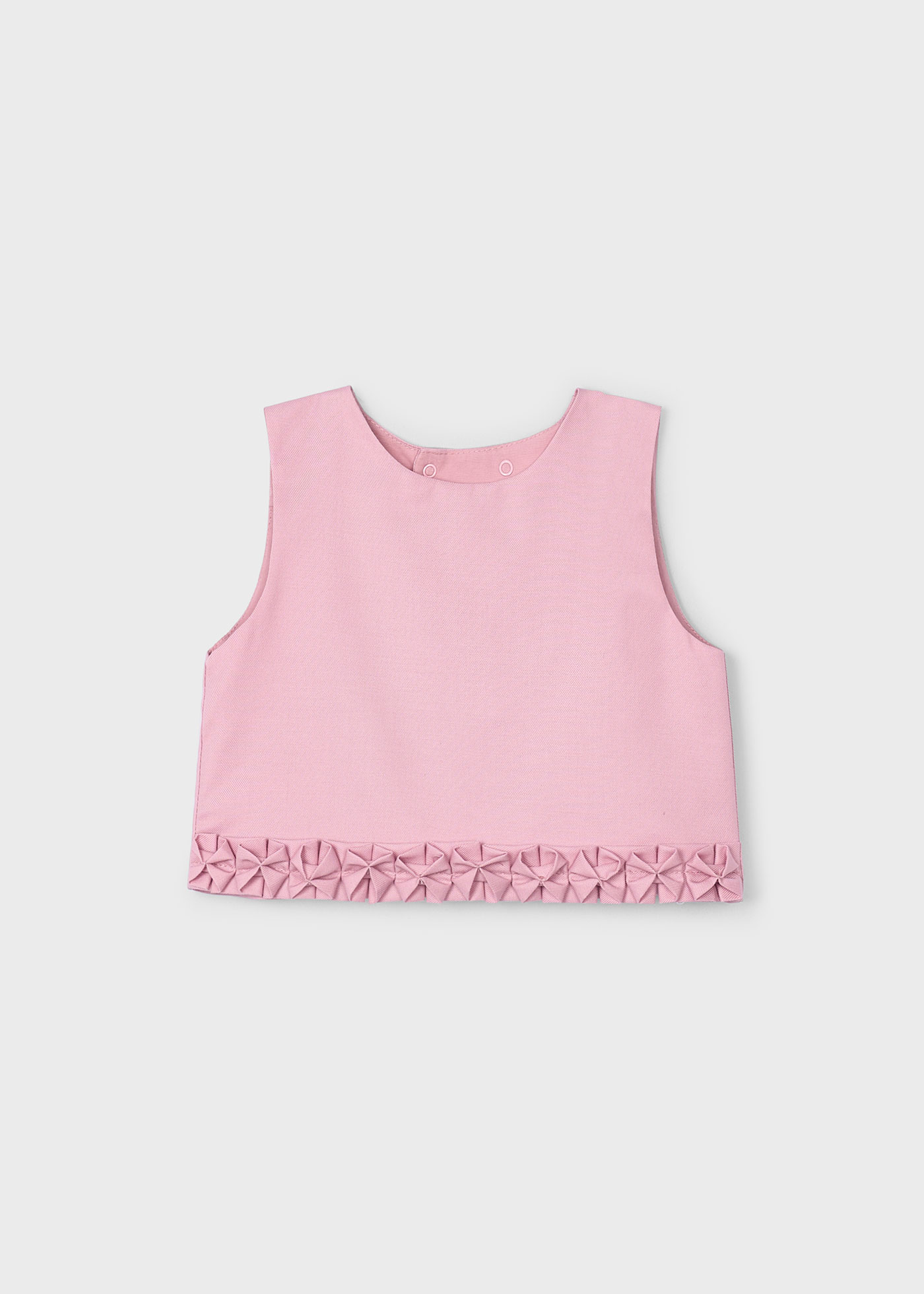 Girl Pleated Detail Top