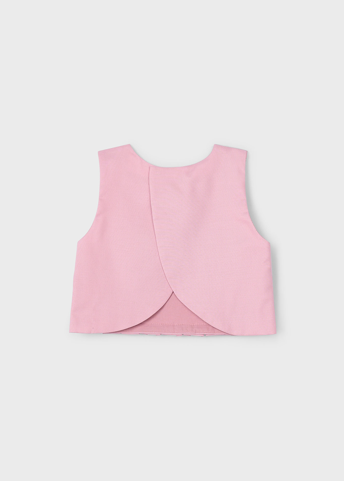 Girl Pleated Detail Top