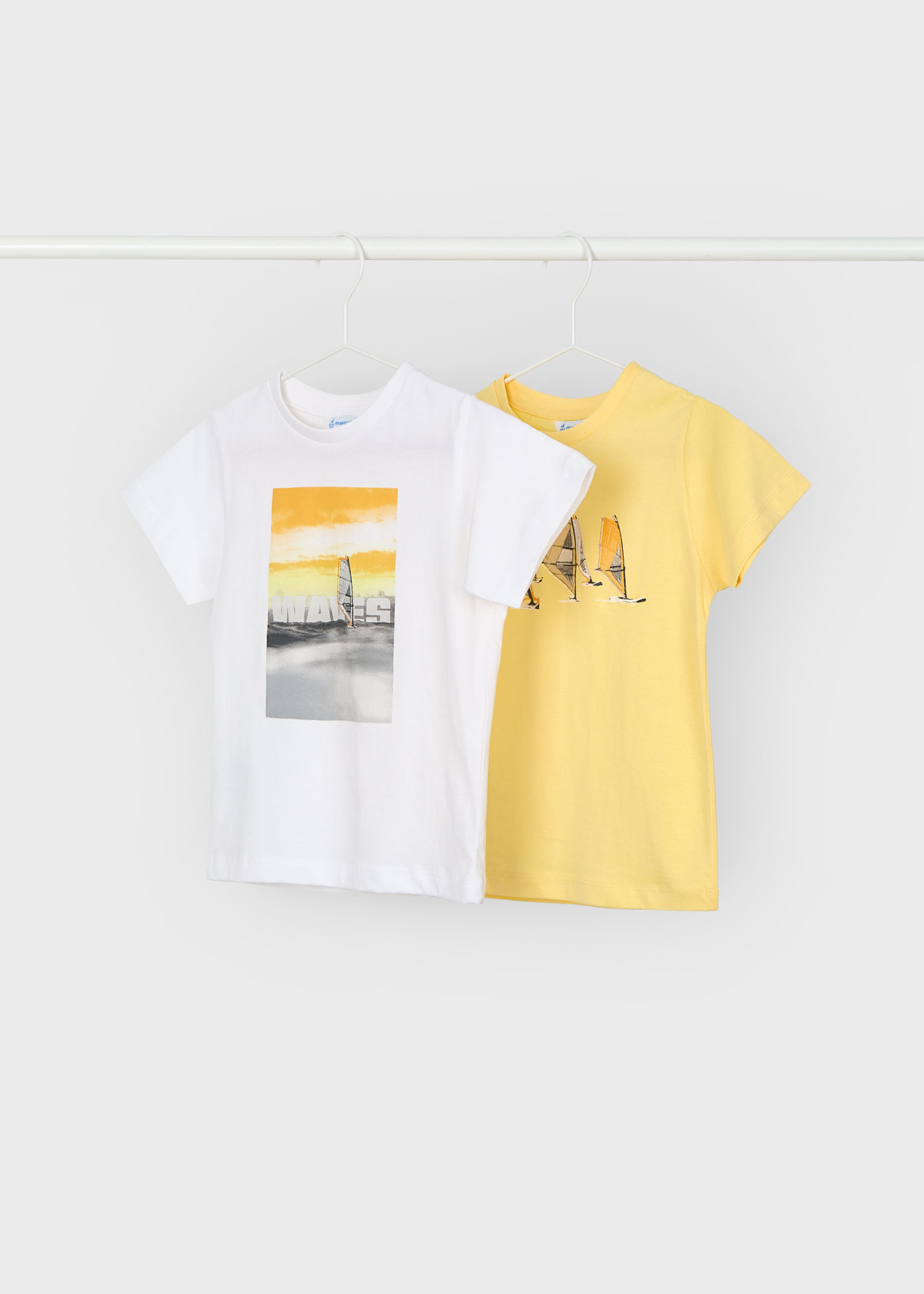 Set 2 t-shirts vela menino