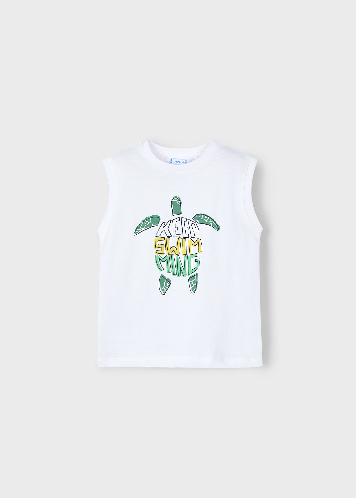 Boy Graphic Sleeveless T-Shirt