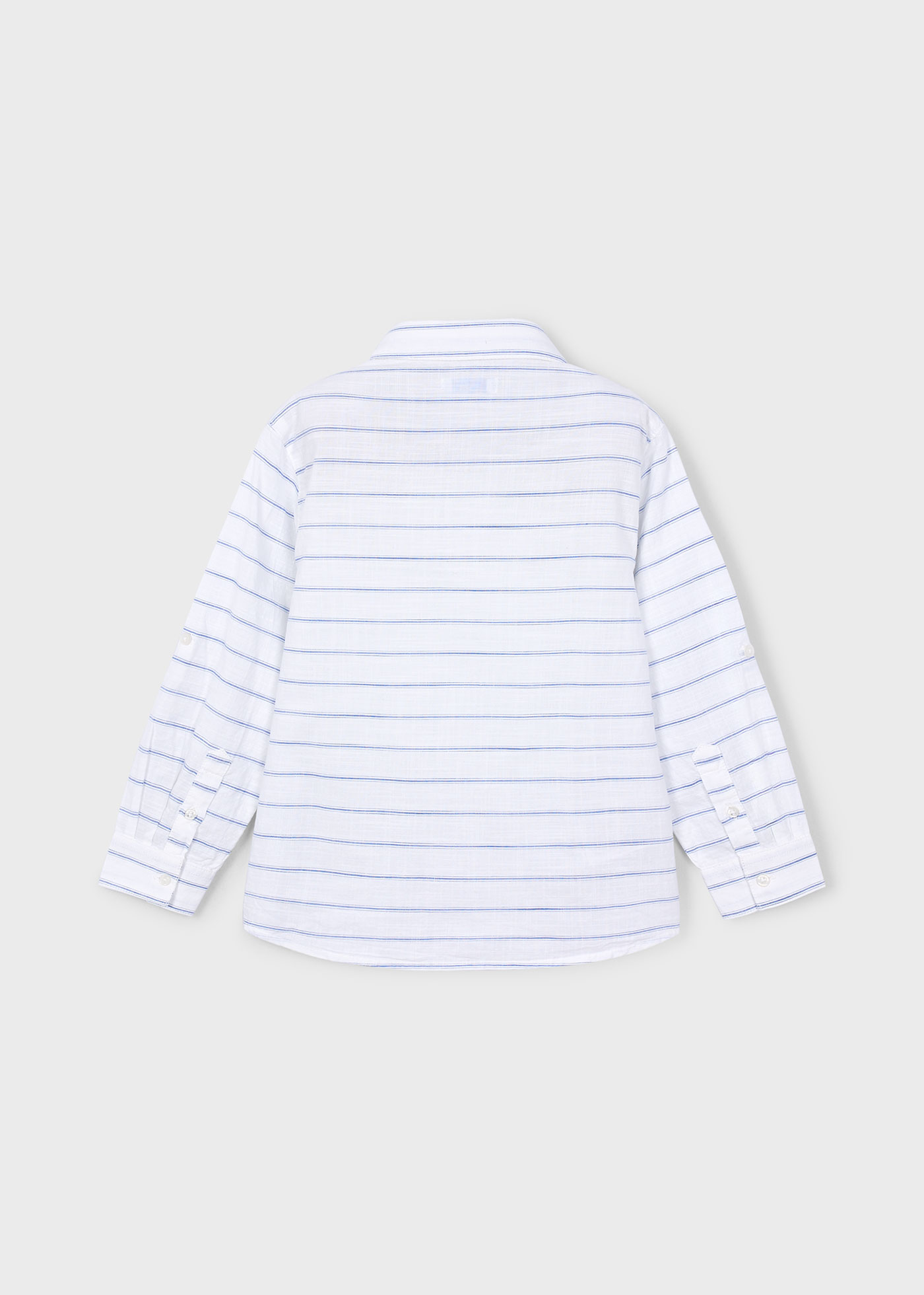 Camicia modello polo manica lunga bambino