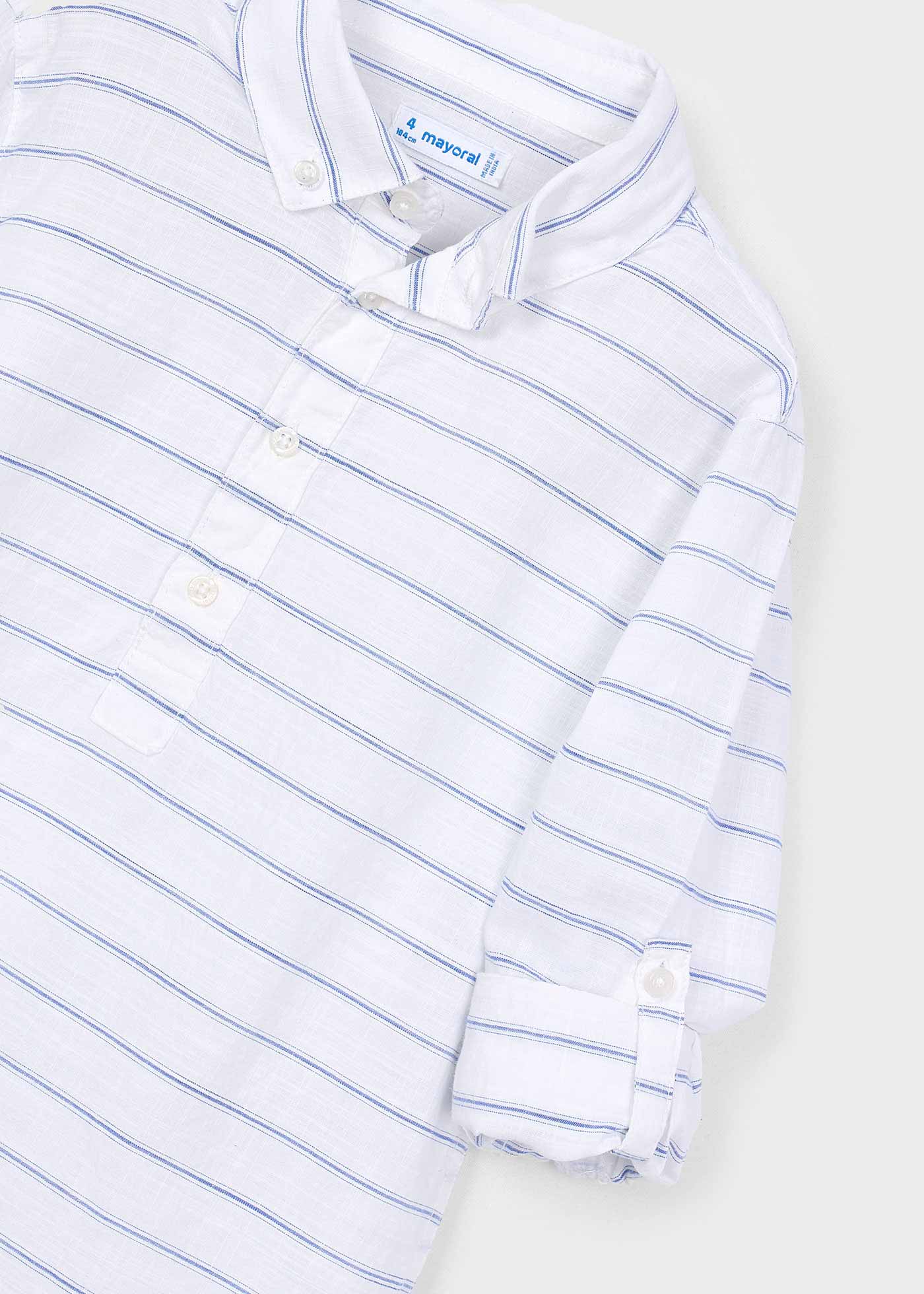 Camisa manga comprida menino