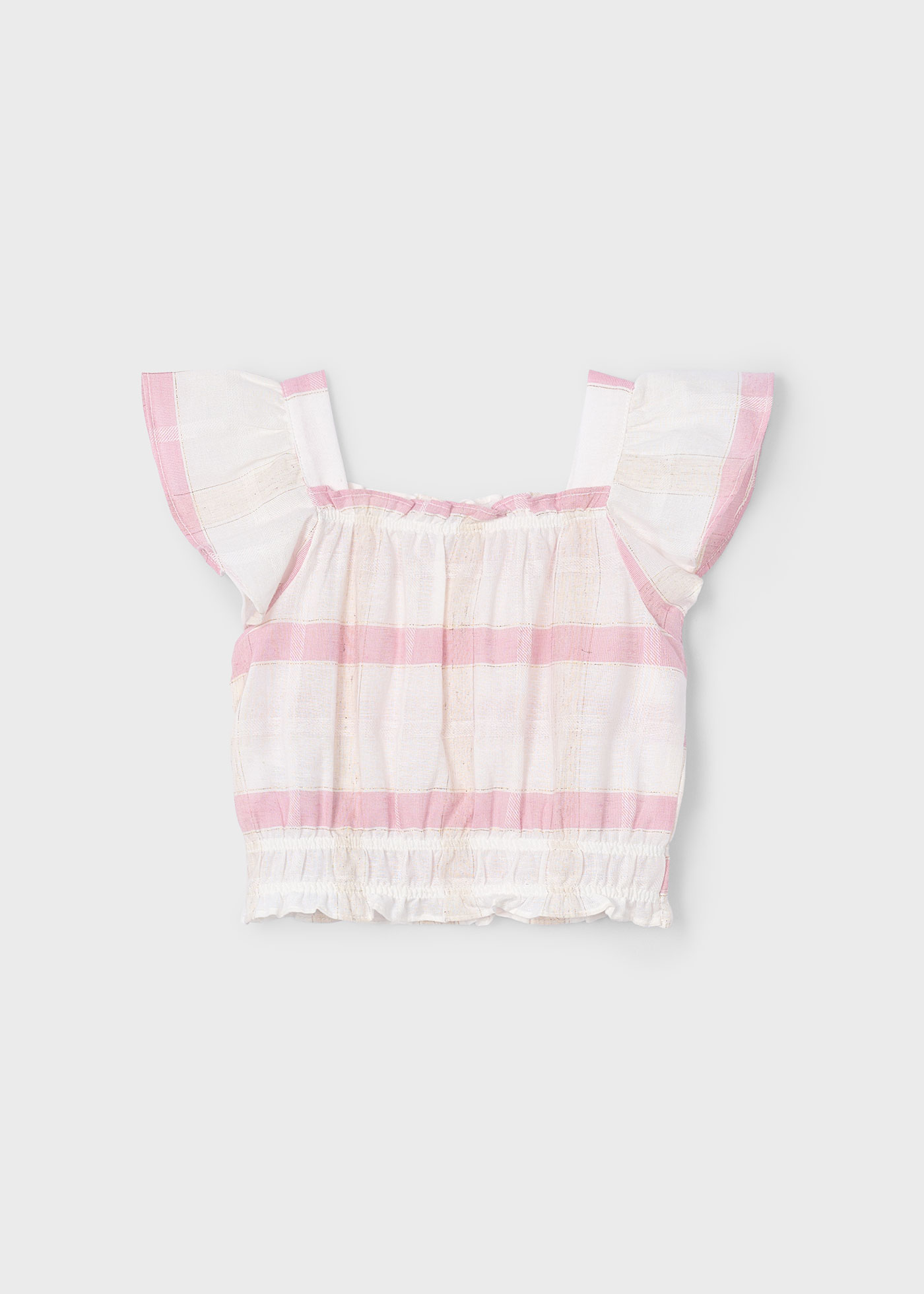 Top quadri bambina