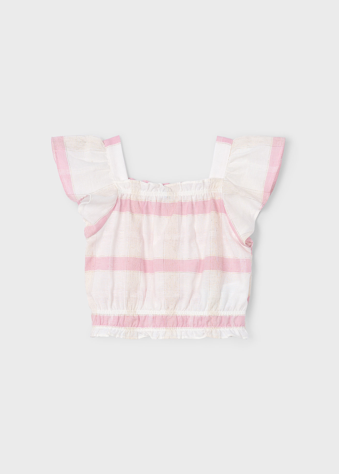 Top quadri bambina