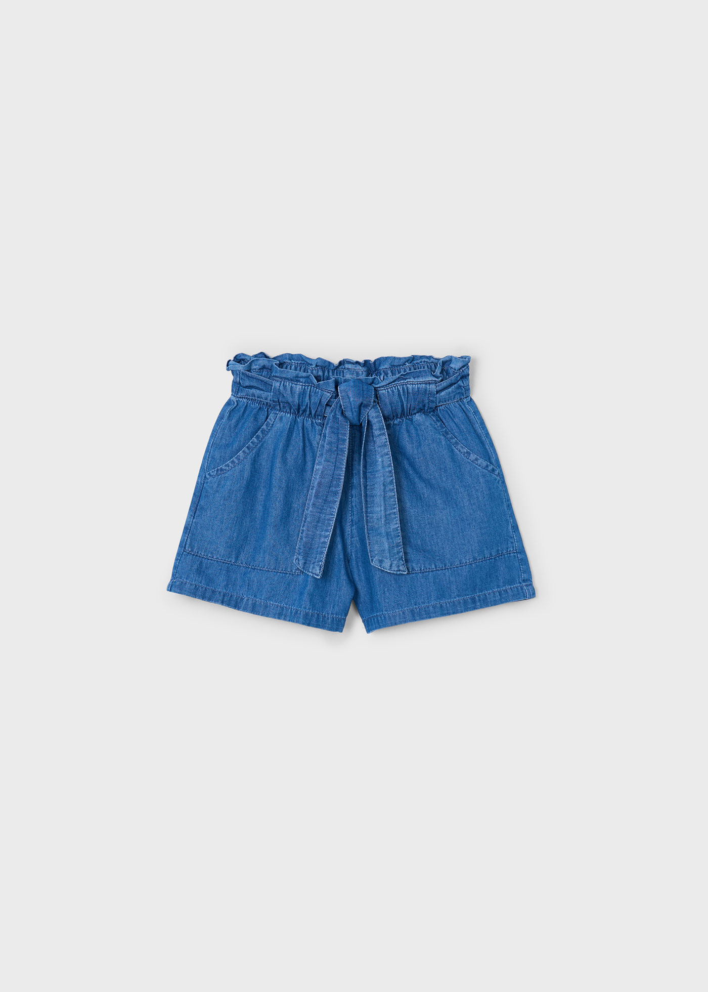 Pantalón corto lazada niña