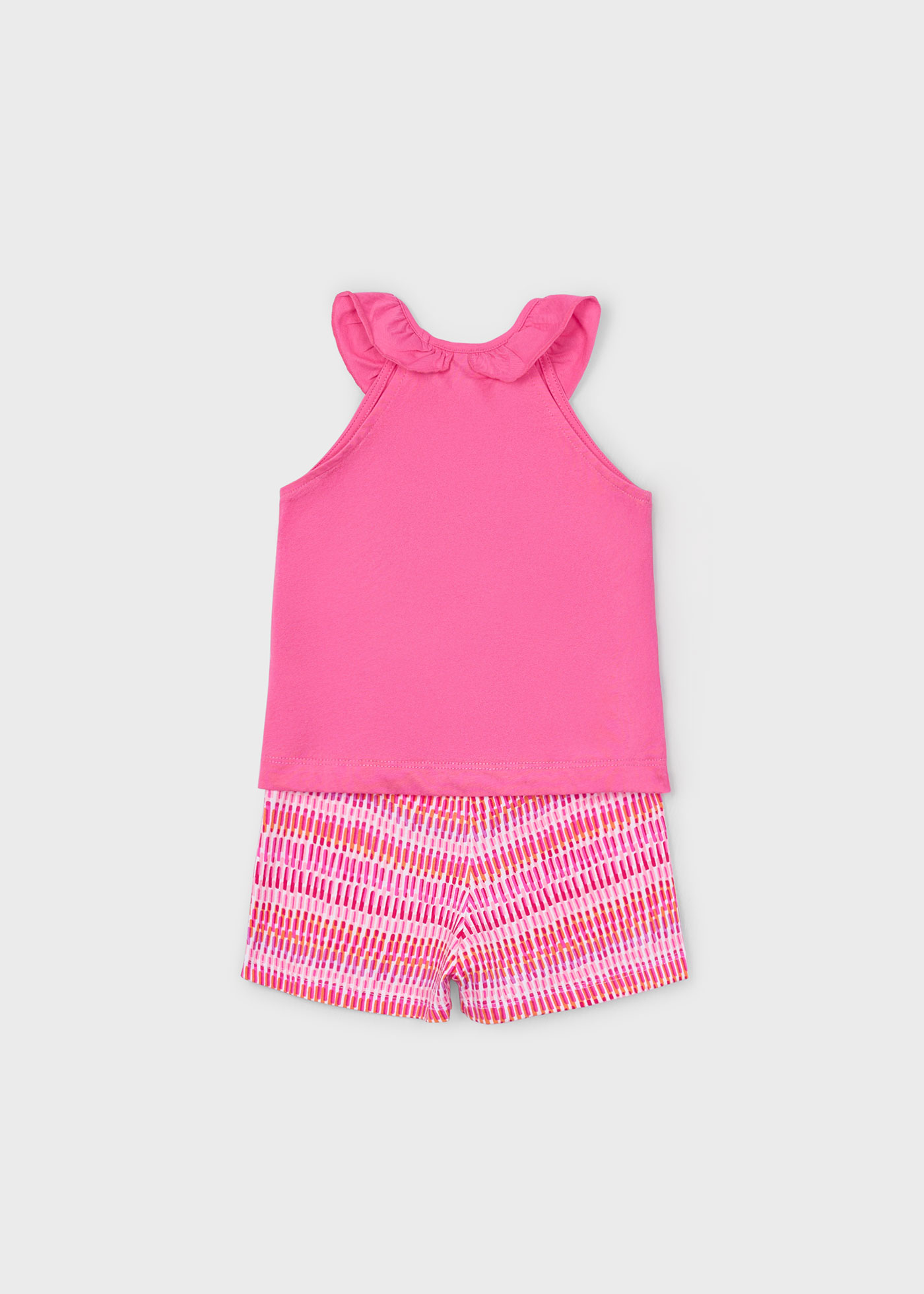 Conjunto calção e t-shirt menina