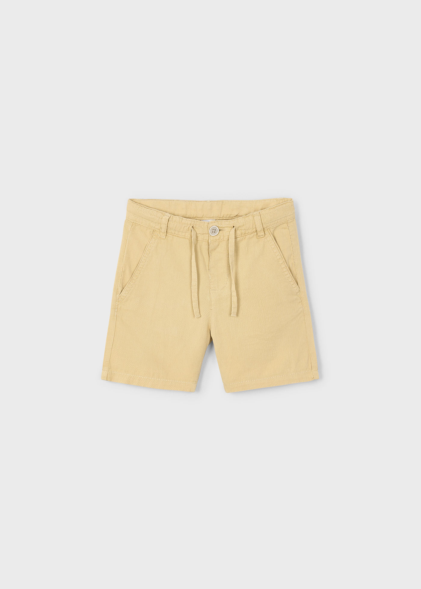 Boy Drawstring Linen Shorts