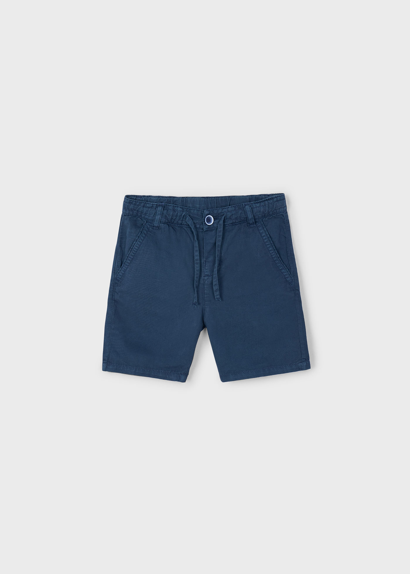 Boy Drawstring Linen Shorts