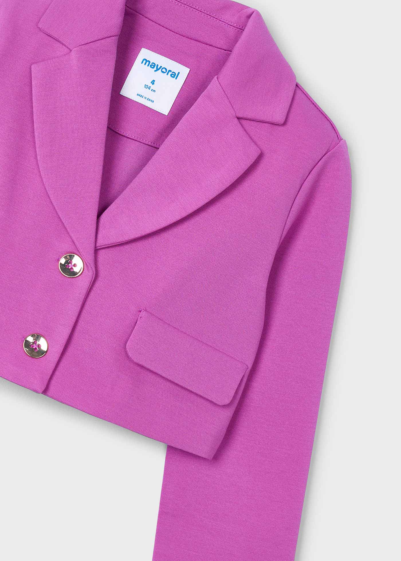 Blazer Reverskragen Mädchen